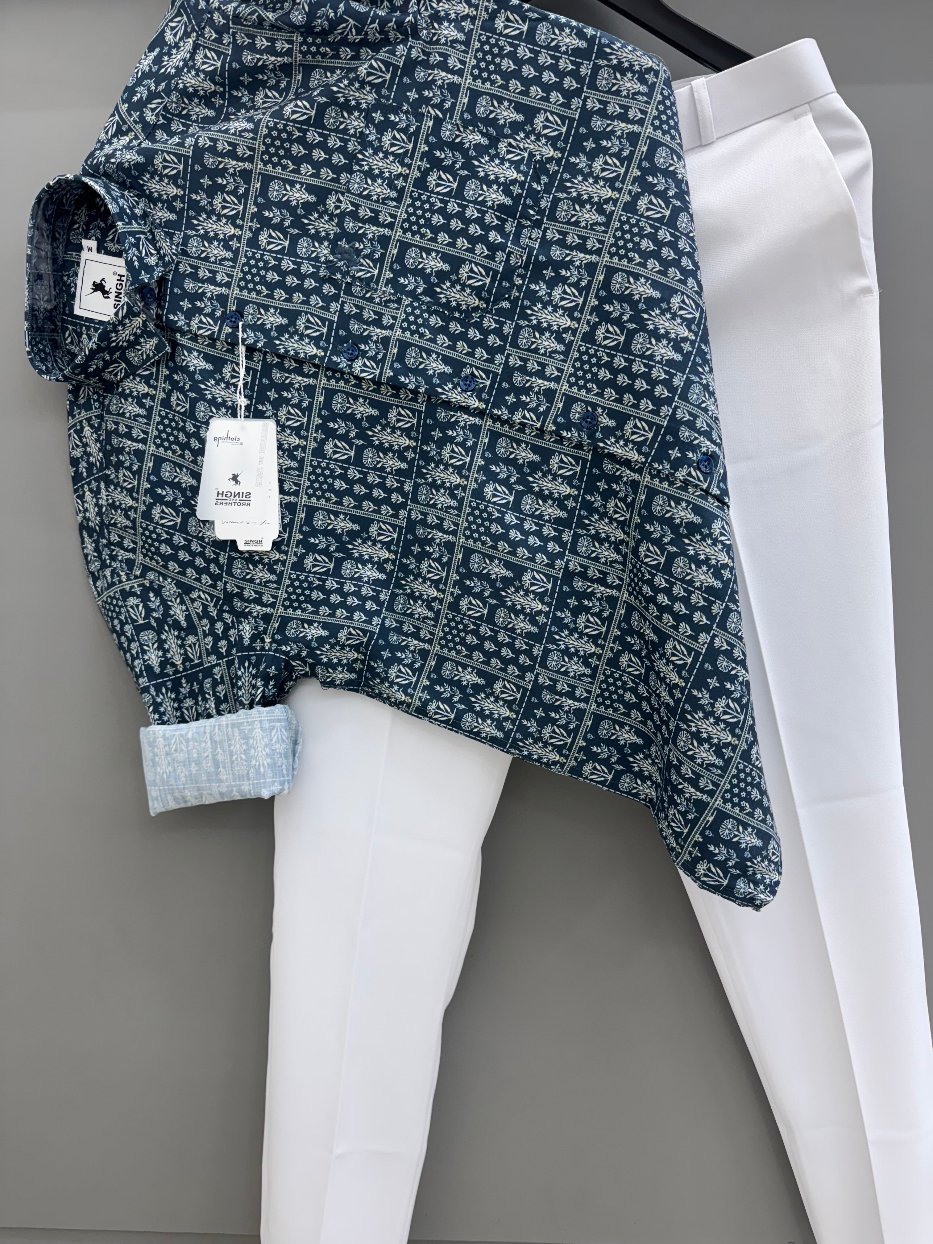 Printed shirt with Pant