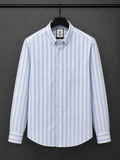 Linen strip shirt