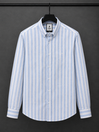 Linen strip shirt