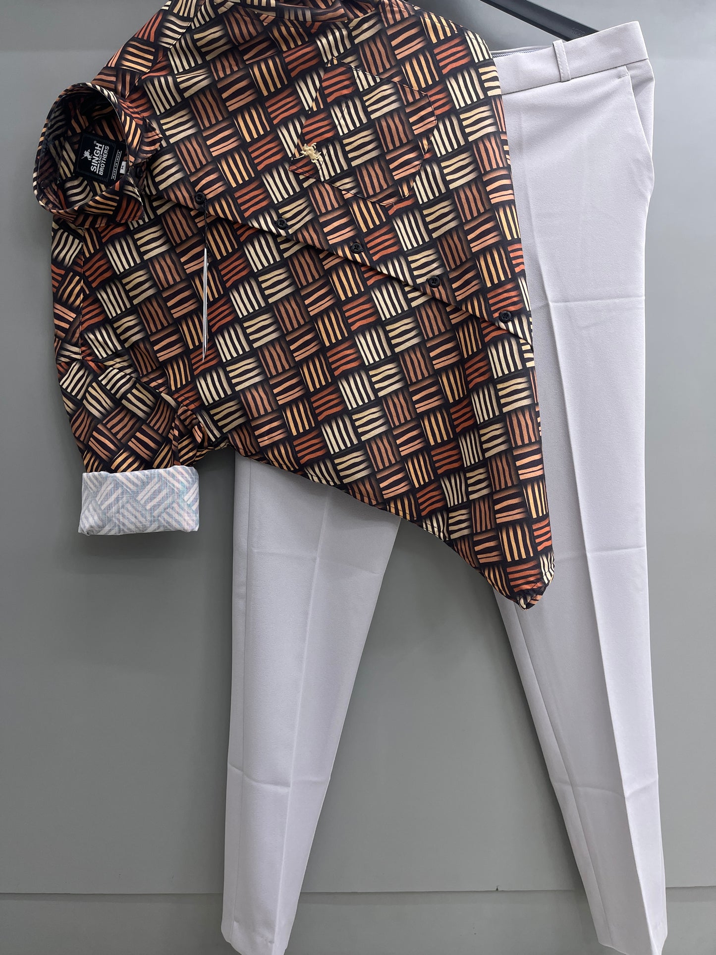 Printed Shirt with Trouser Pant (Combo)