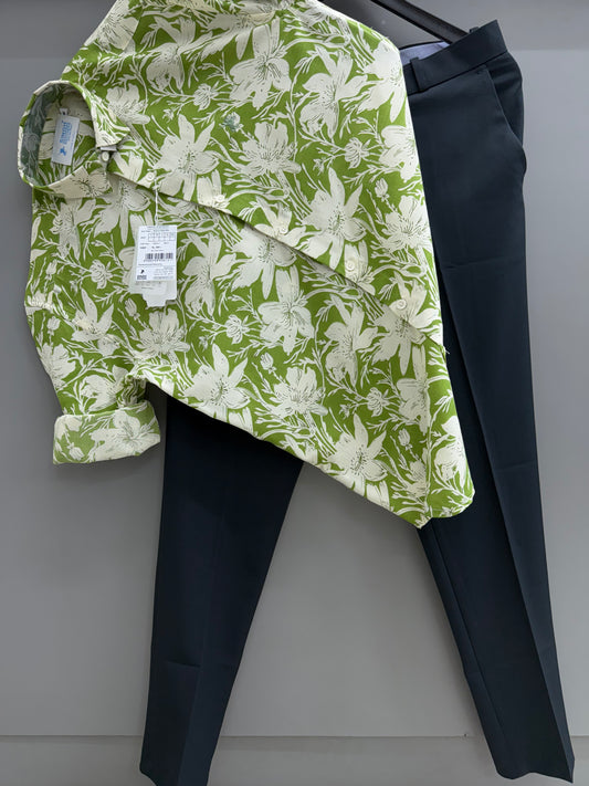 Rayon Printed Shirt with Trouser Pant (Combo)