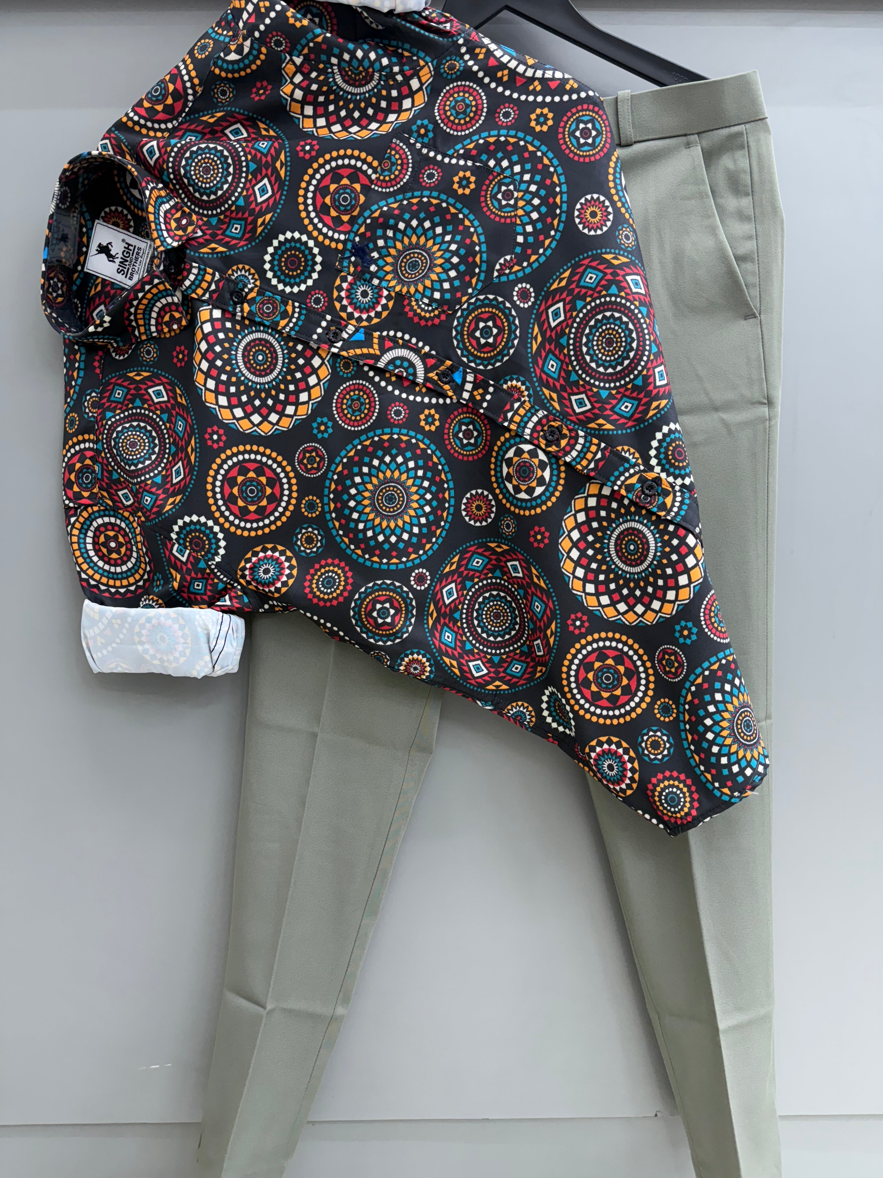 Printed shirt with Pant