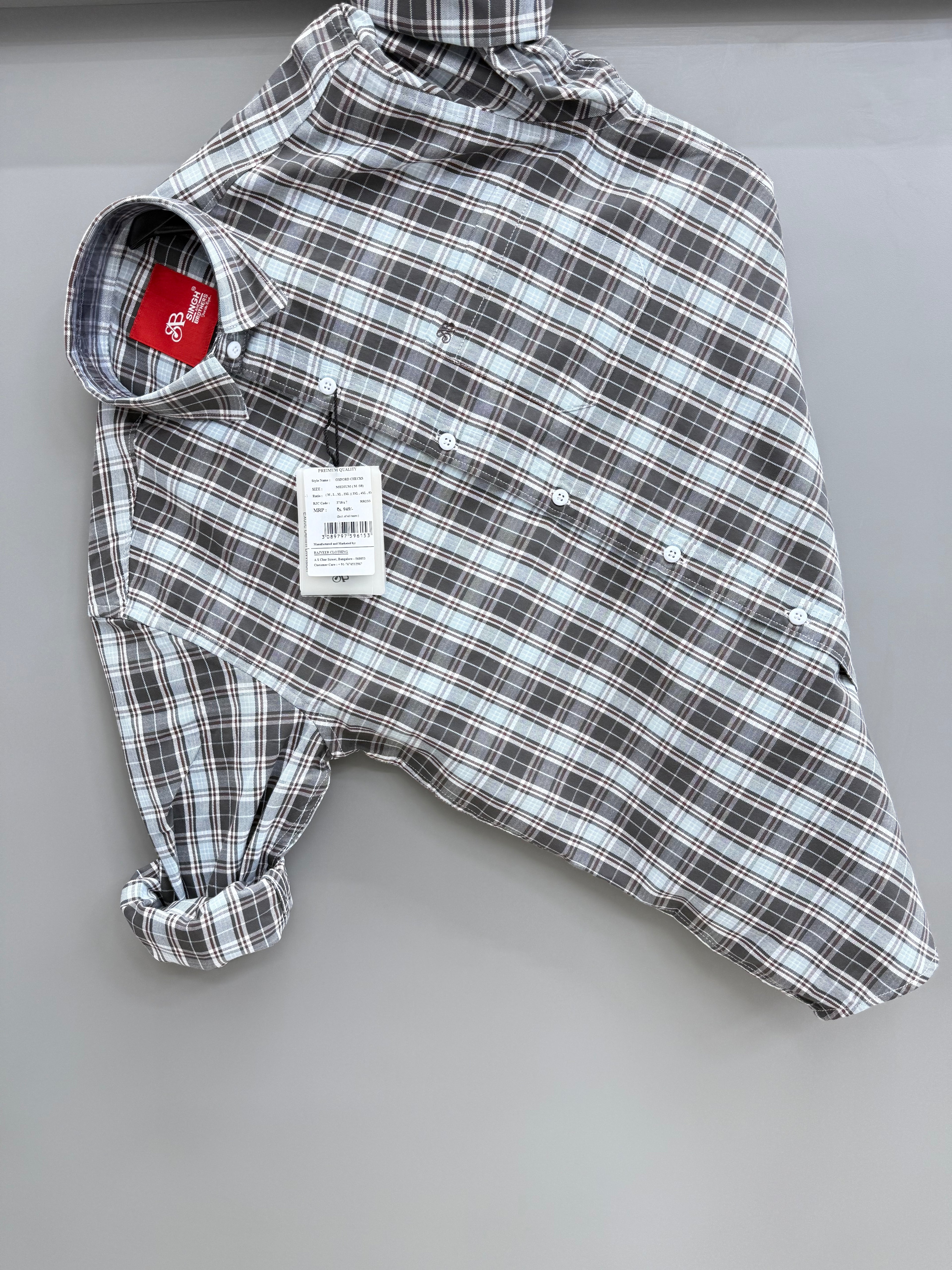 Oxford Check Shirt - 04012026
