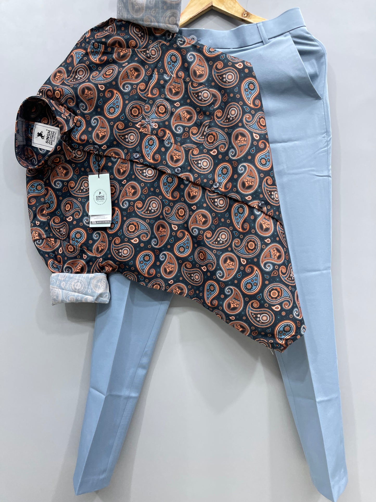 Printed Shirt with Trouser Pant (Combo)