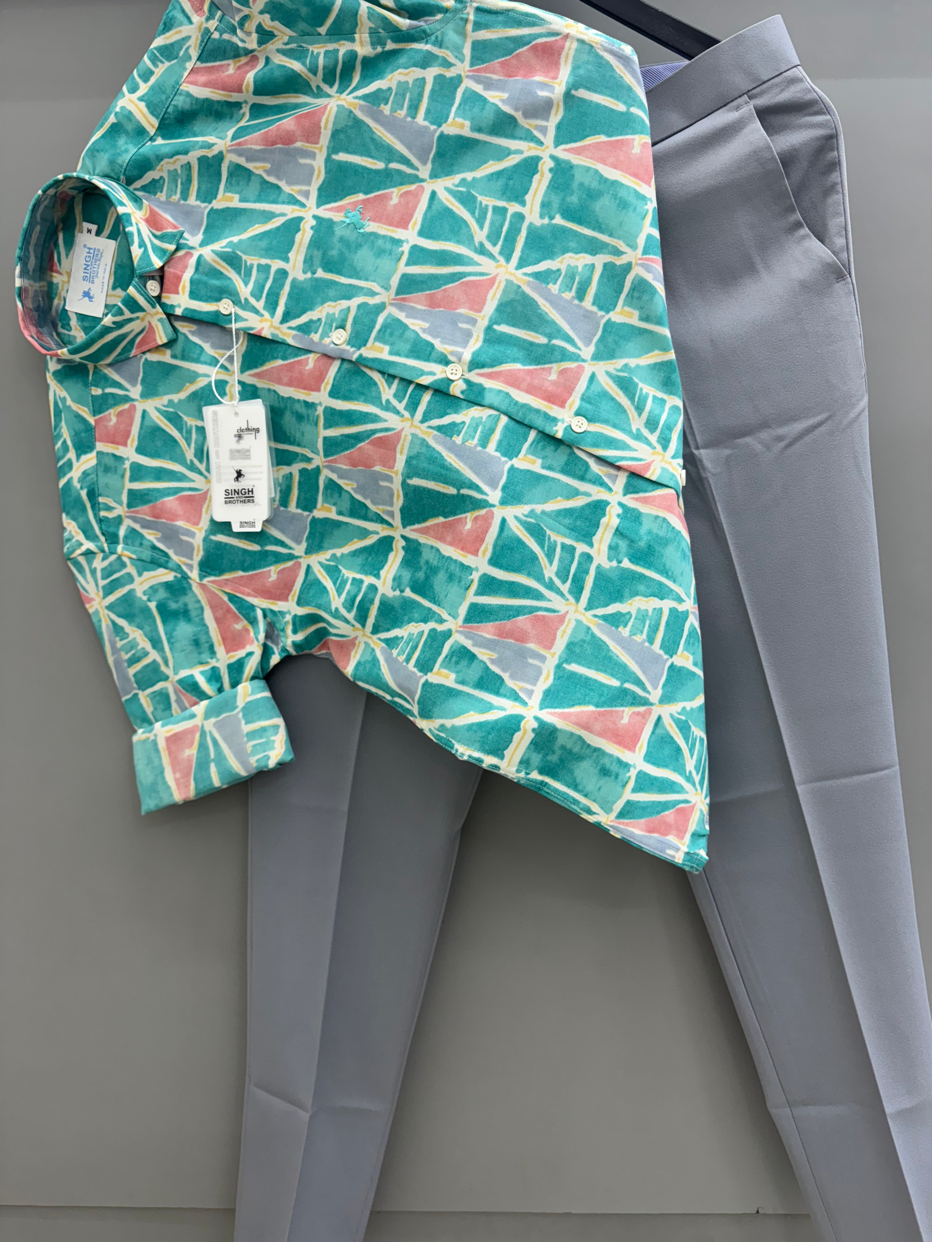 Printed shirt with Pant