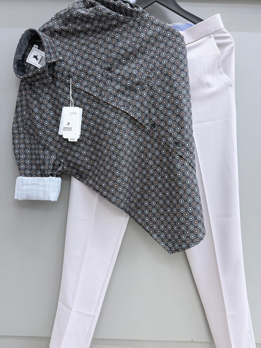 Printed Shirt with Trouser Pant (Combo)