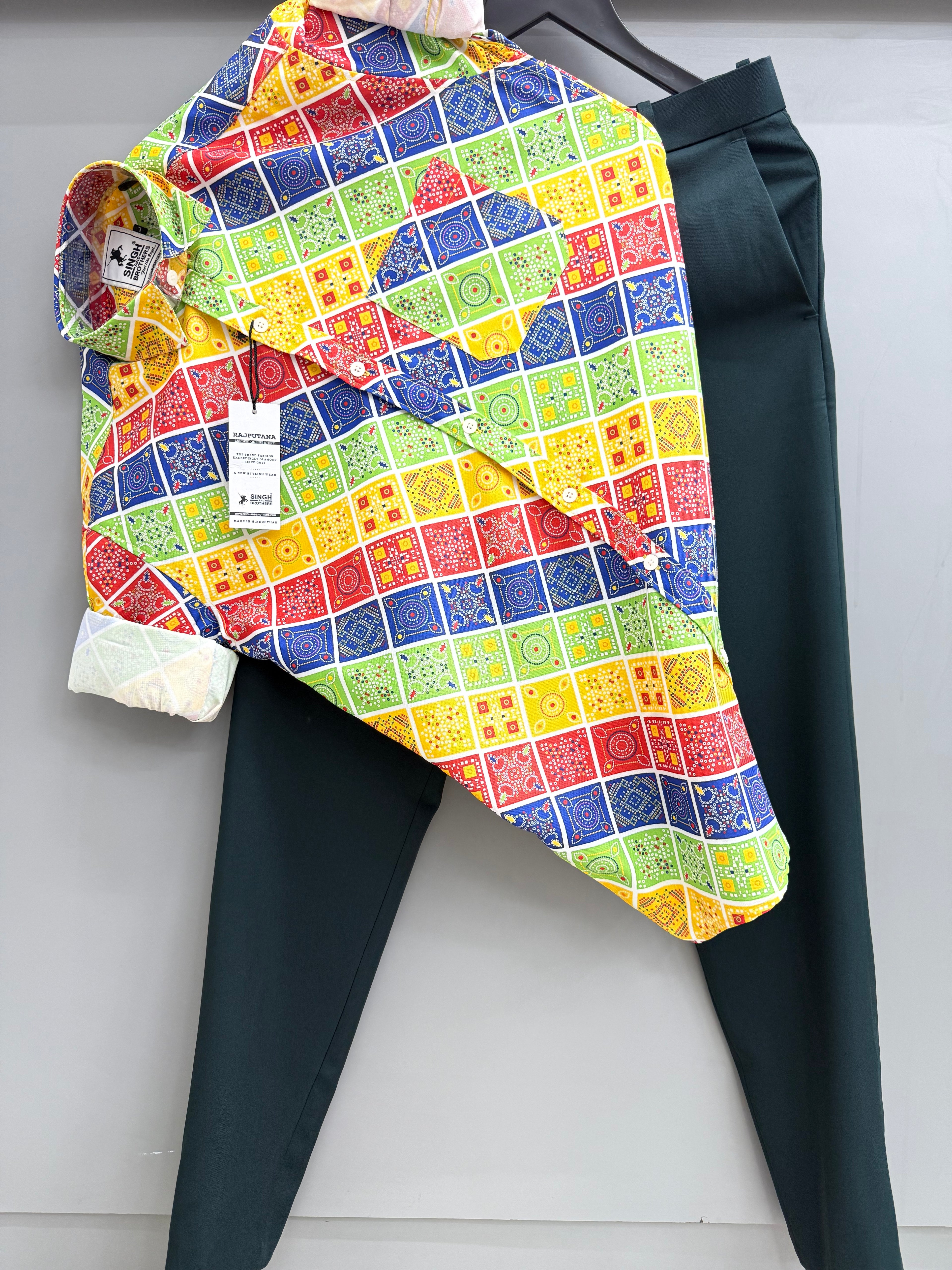 Printed shirt with Pant