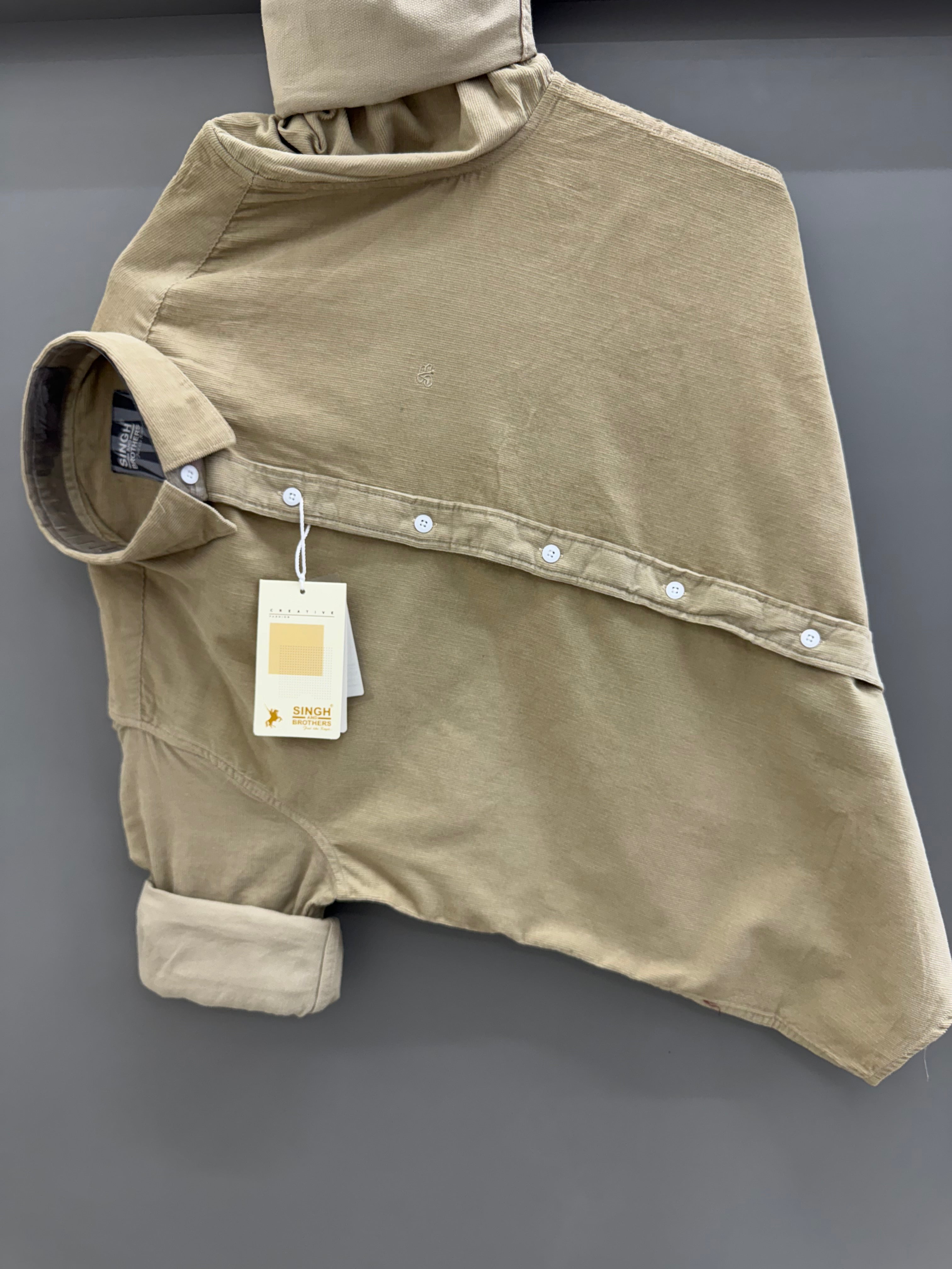 corduroy shirt