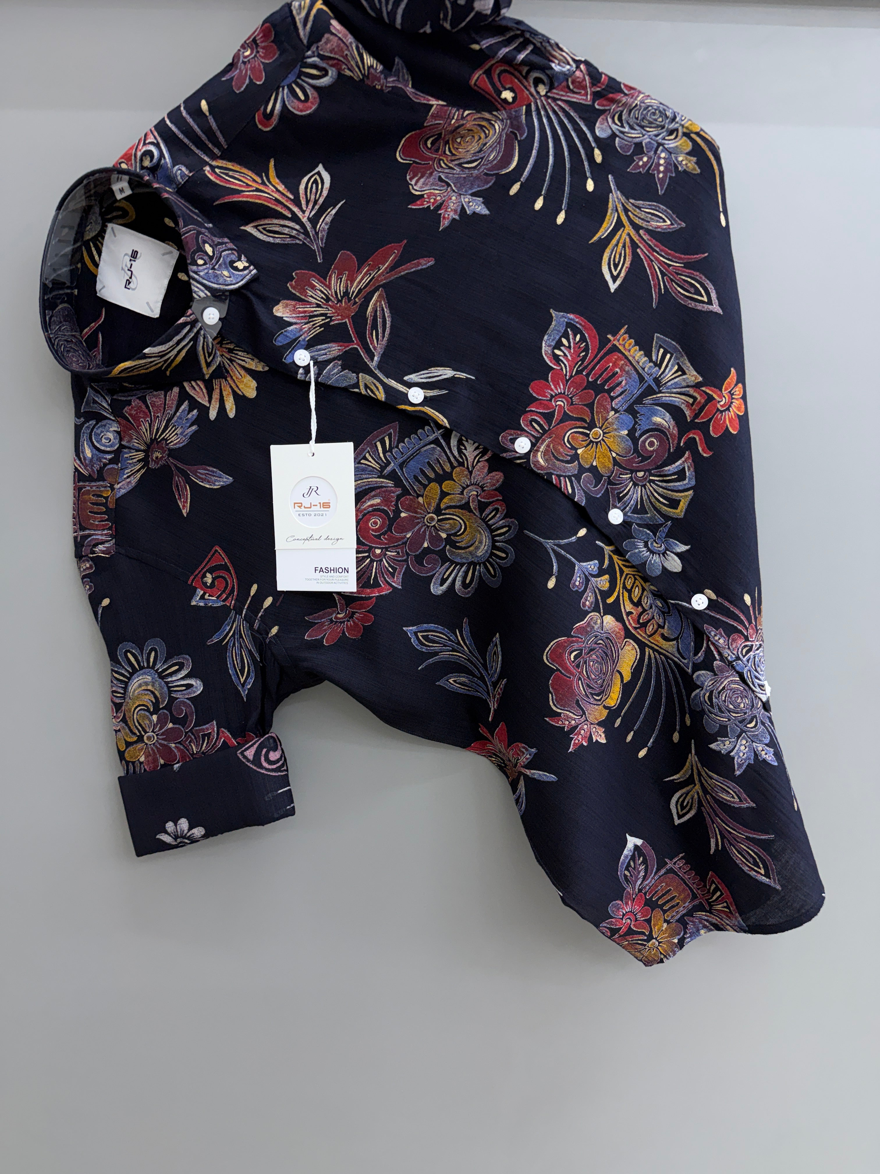 Linen printed shirt ( Summer Special)