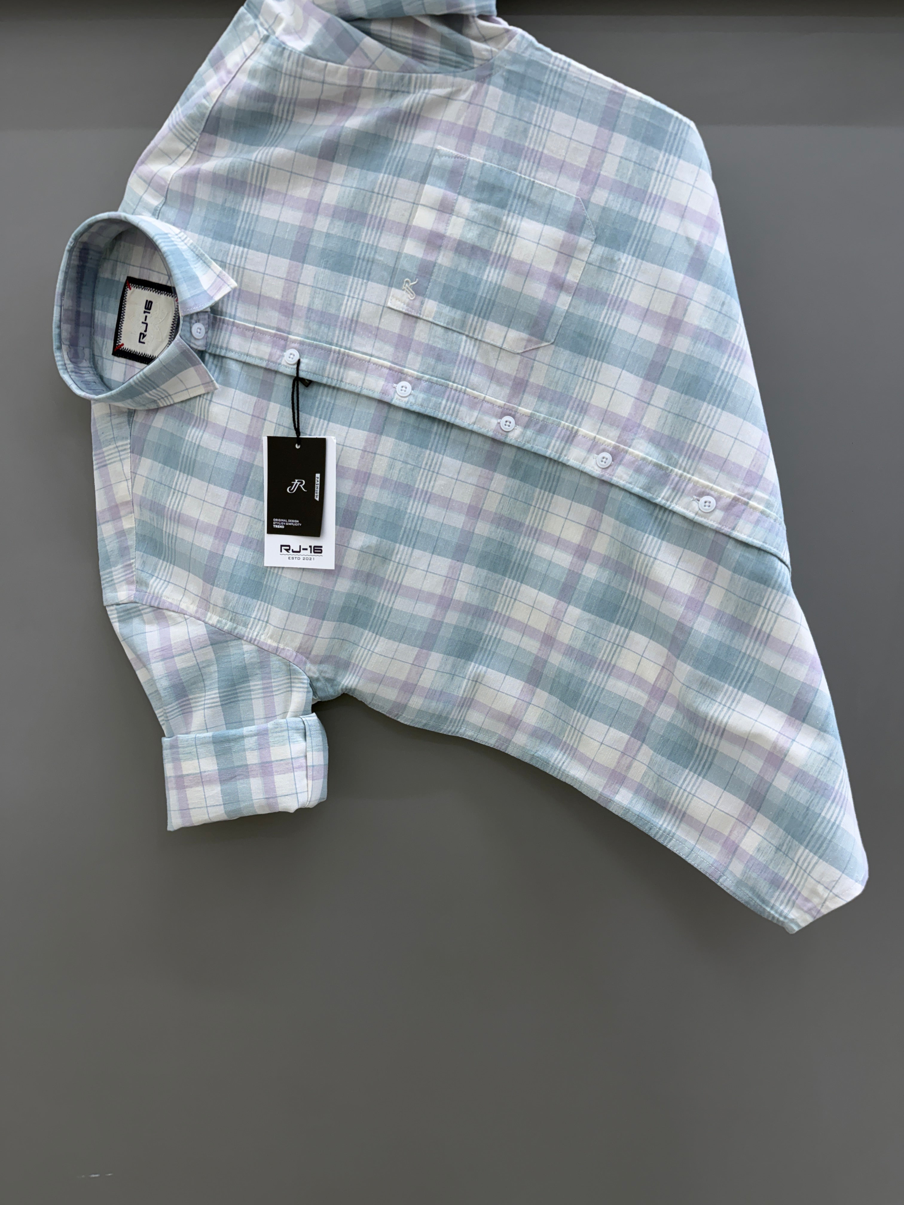 Heavy oxford Check Shirt