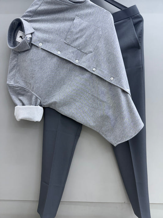 Imported Oxford Shirt With Trouser (Combo)