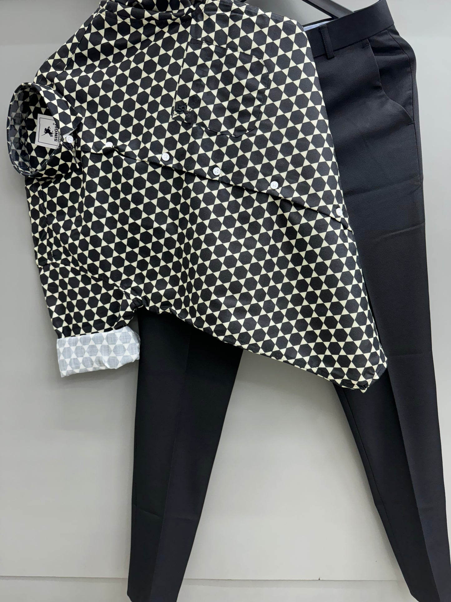 Printed Shirt with Trouser Pant (Combo)