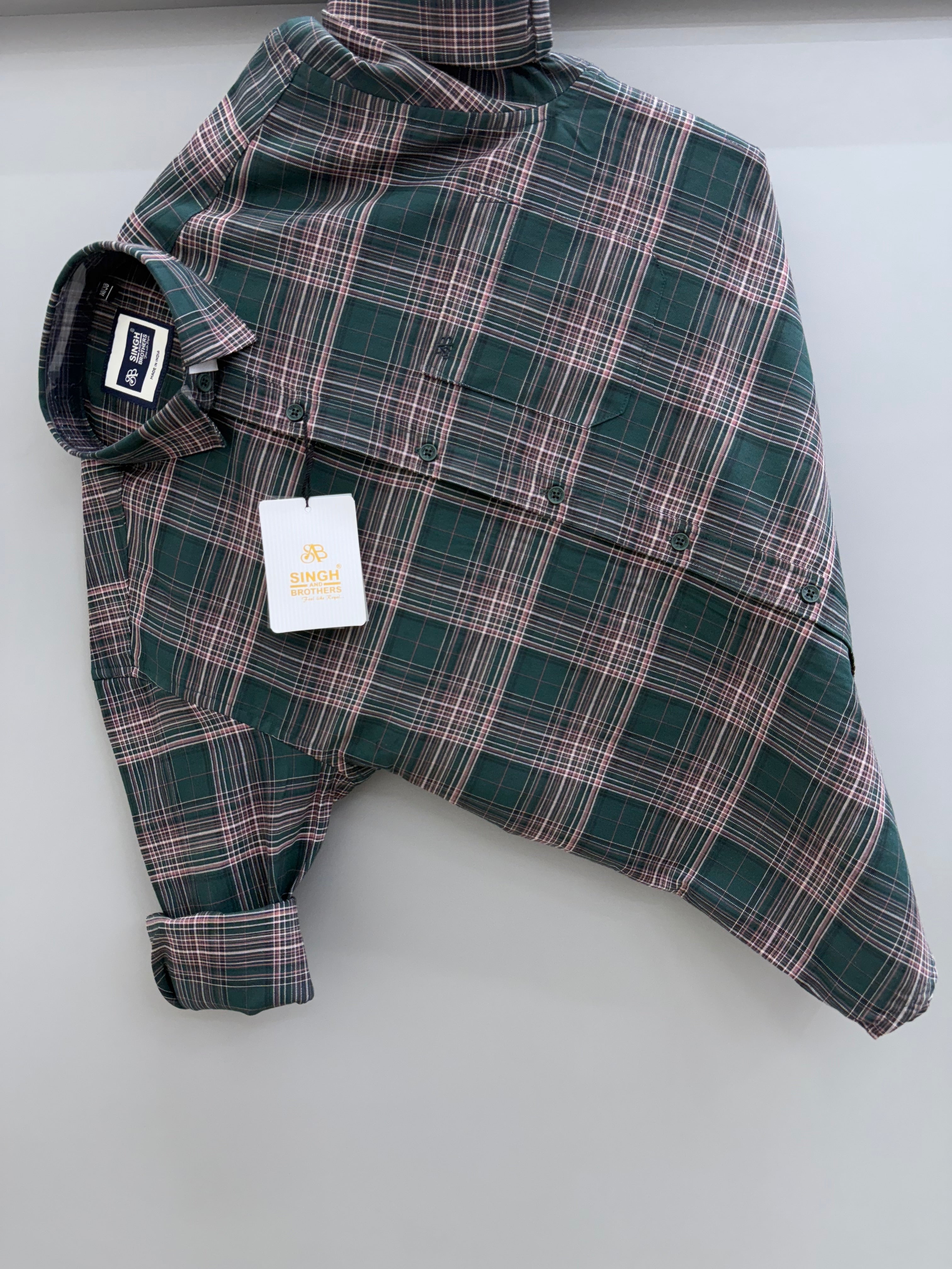 Oxford Check Shirt - 06012026