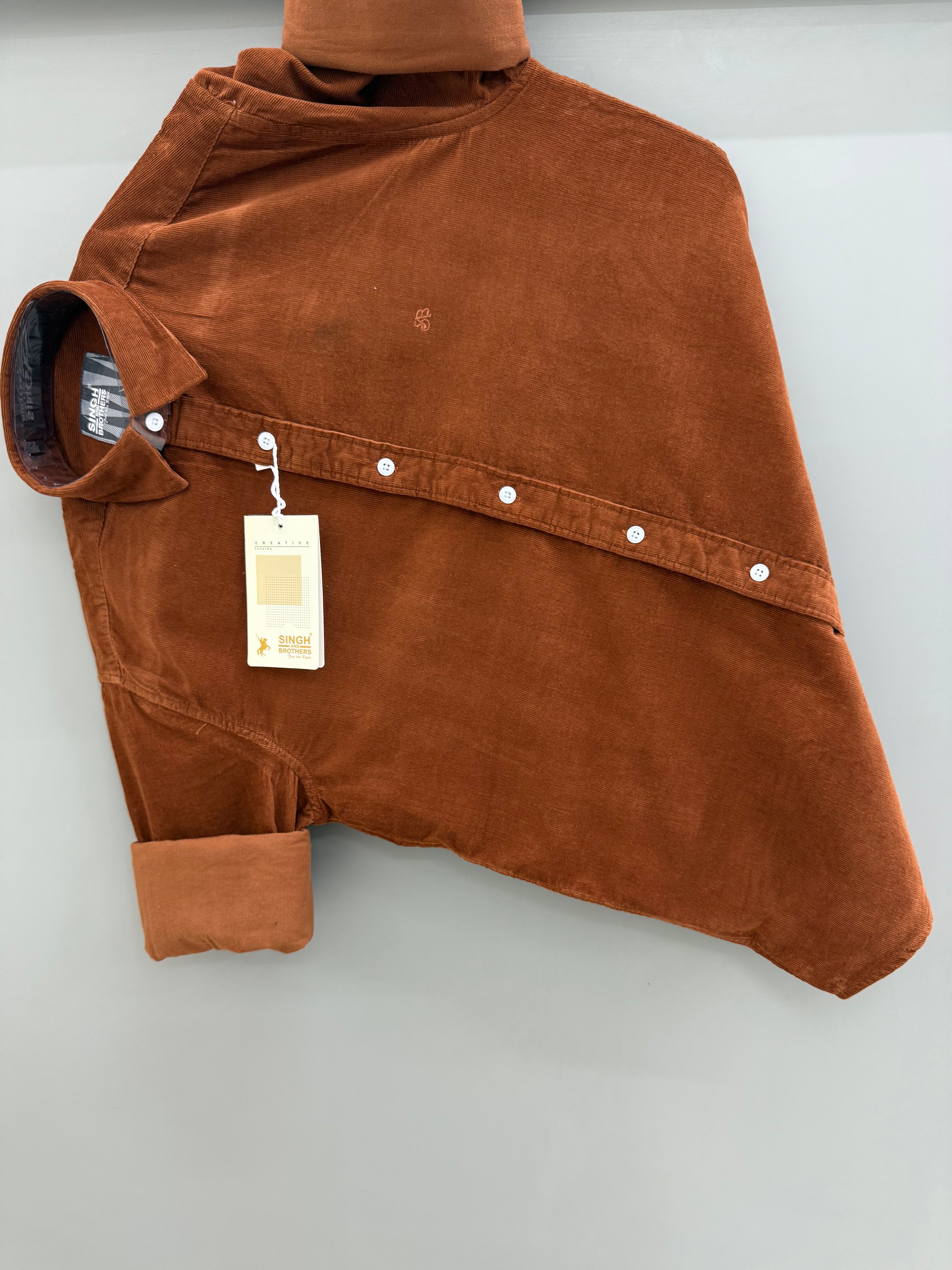 corduroy shirt