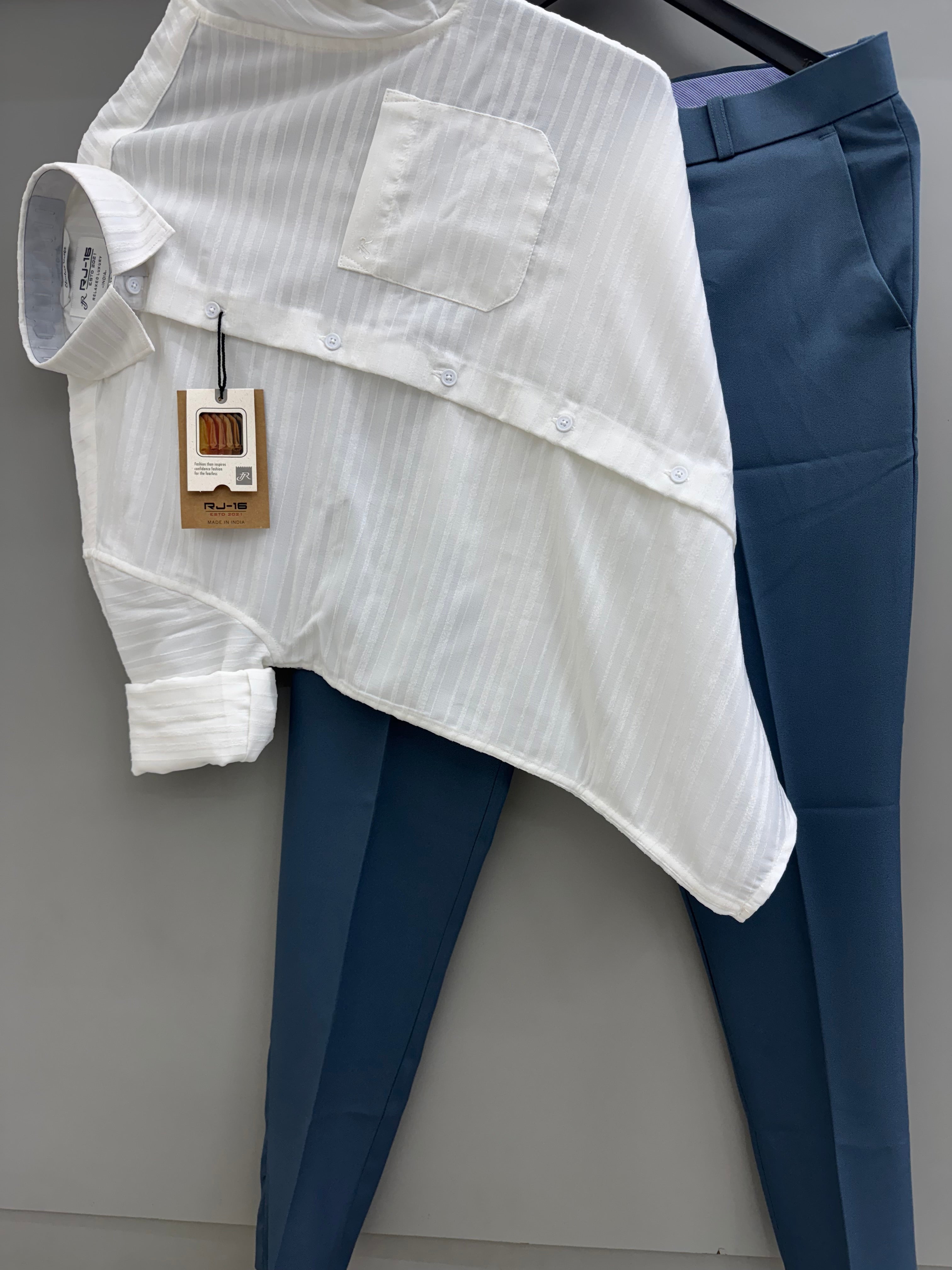 Imp jacquard Shirt With Trouser pant