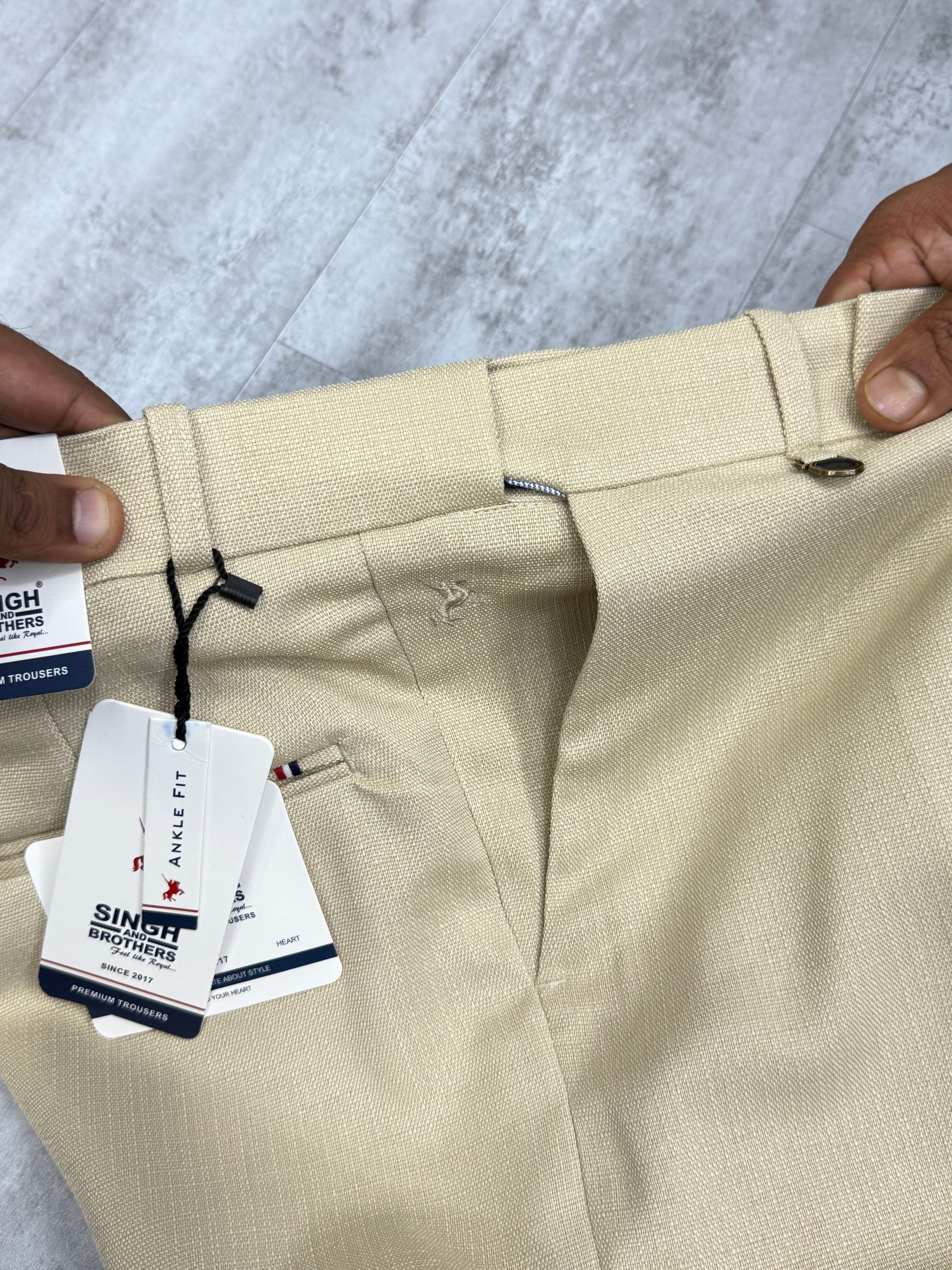 IMP LINEN ADJUSTABLE WAIST PANT - 12012026