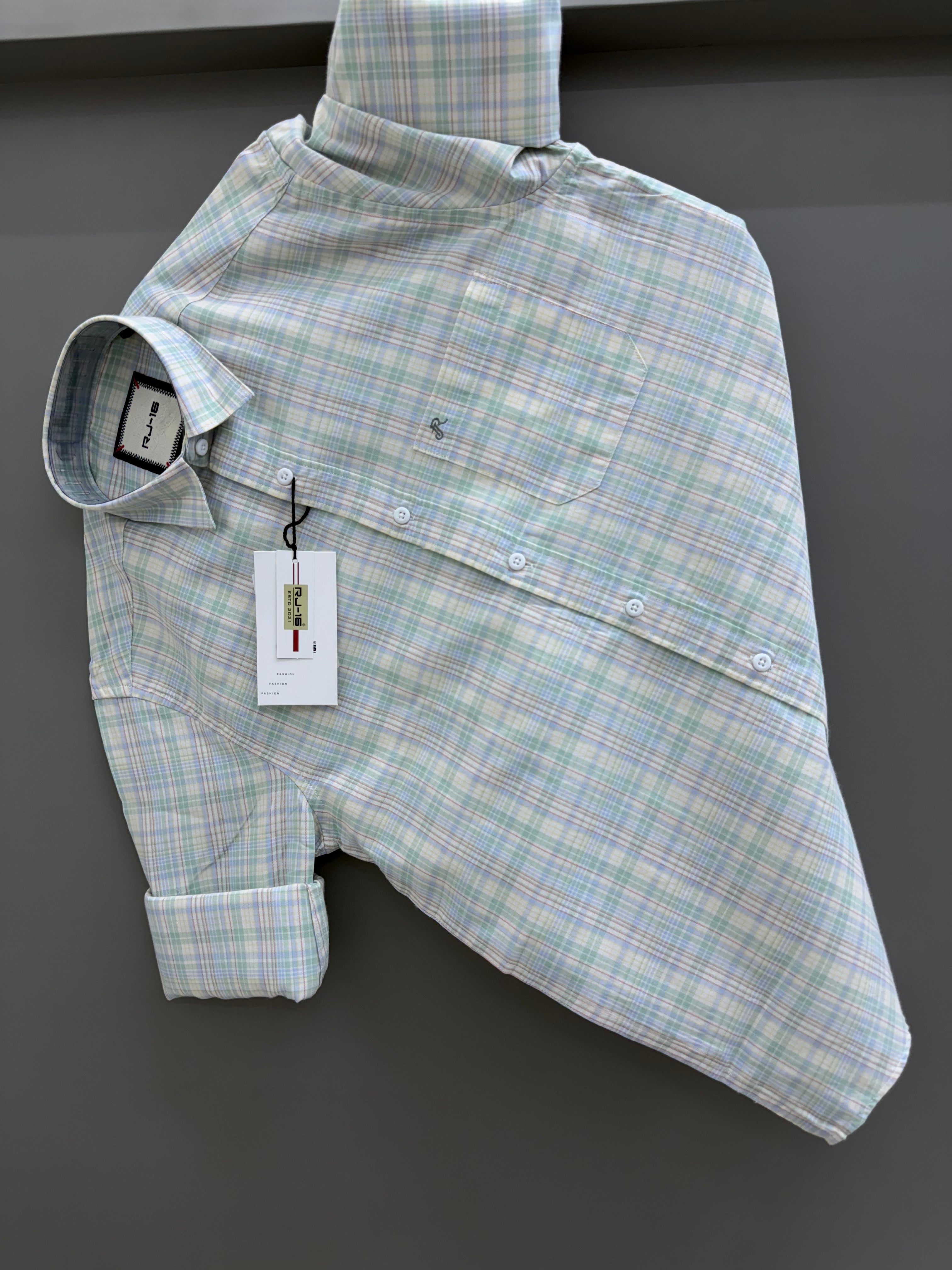 Heavy Oxford check Shirt
