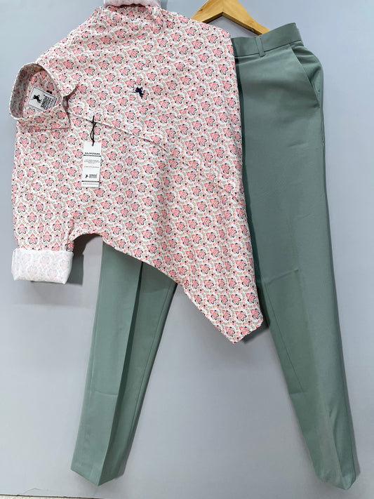 Printed Shirt with Trouser Pant (Combo)