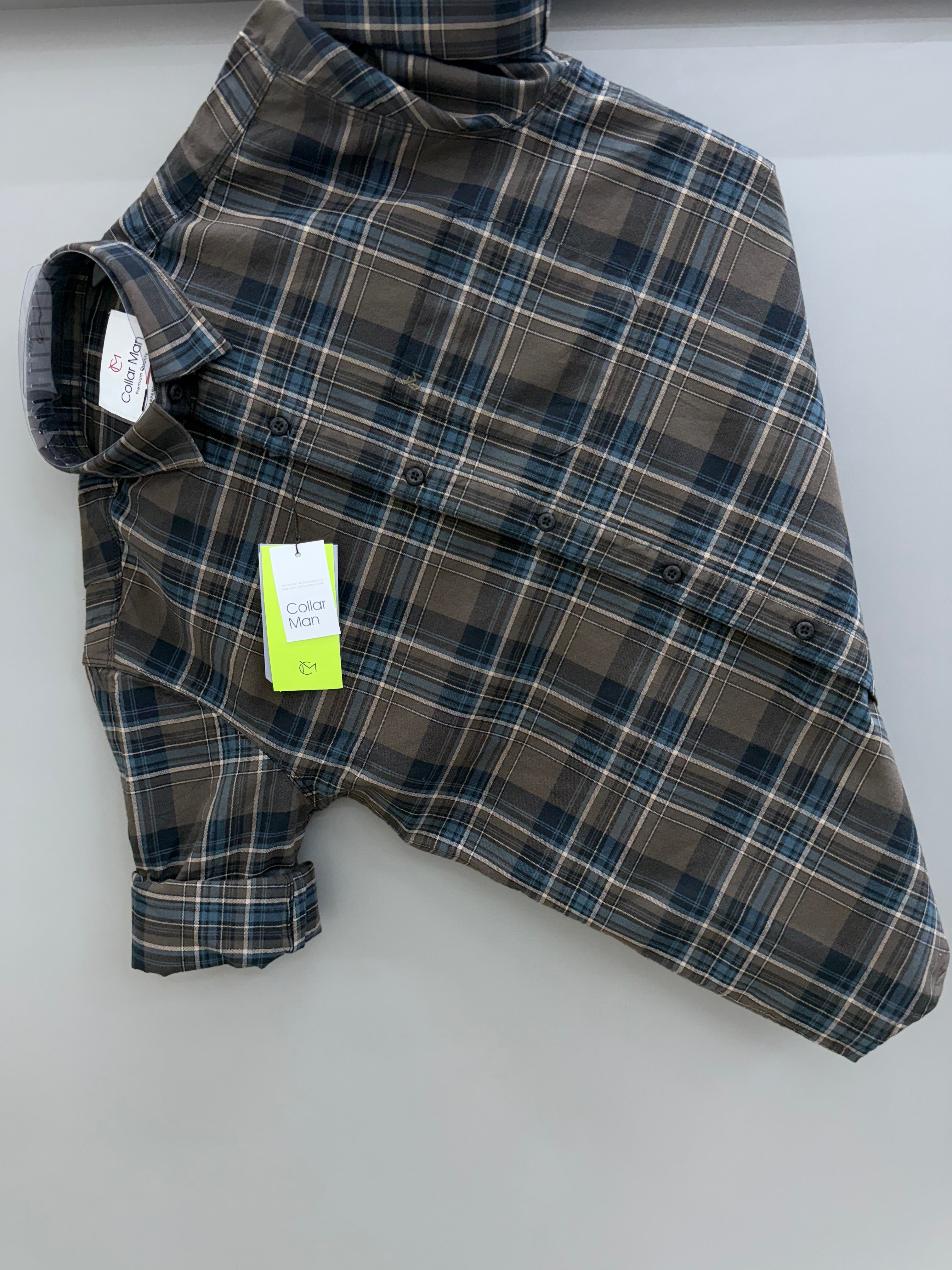 Heavy oxford Checks Shirt