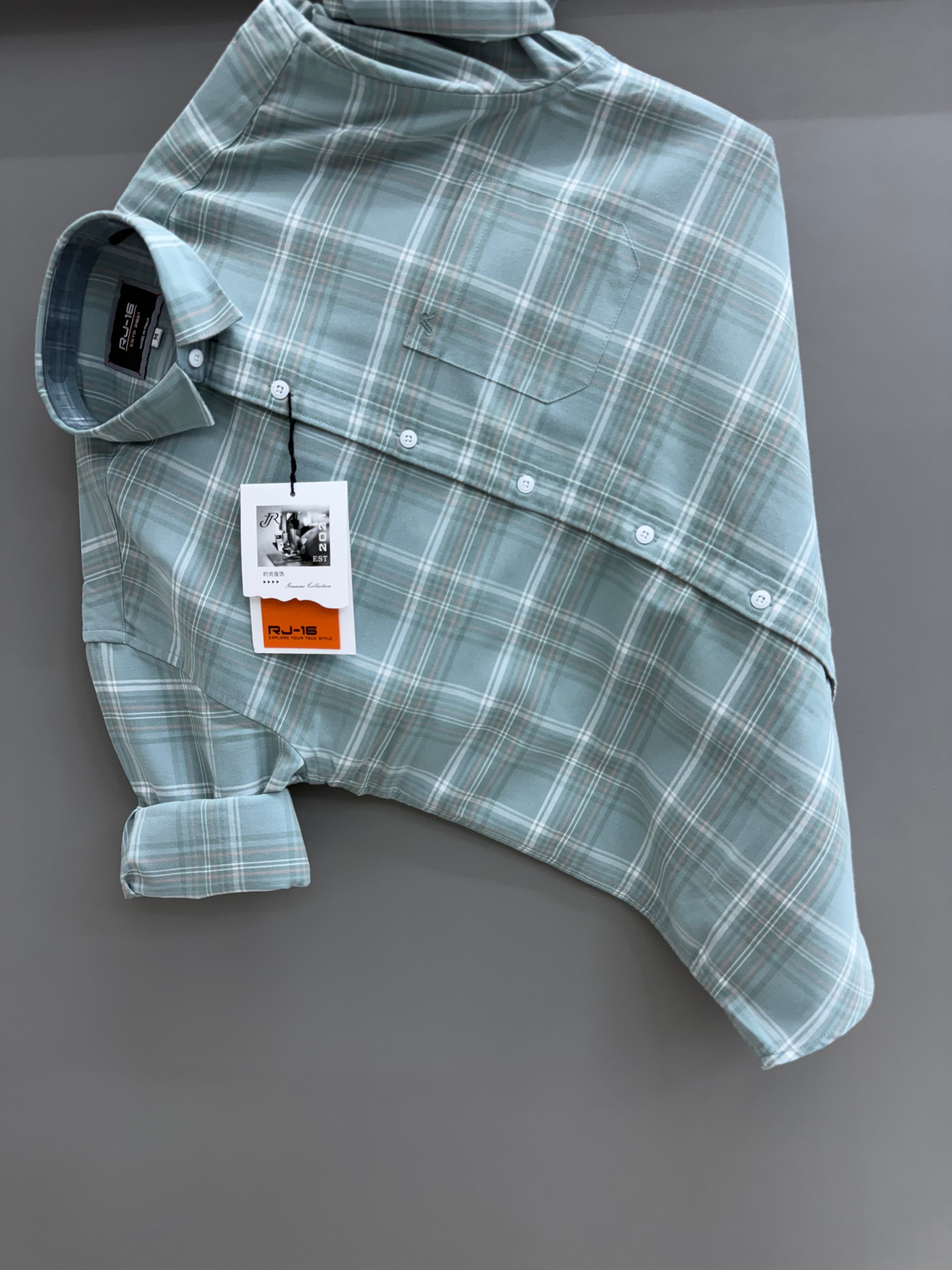 Oxford Check Shirt - 13012026