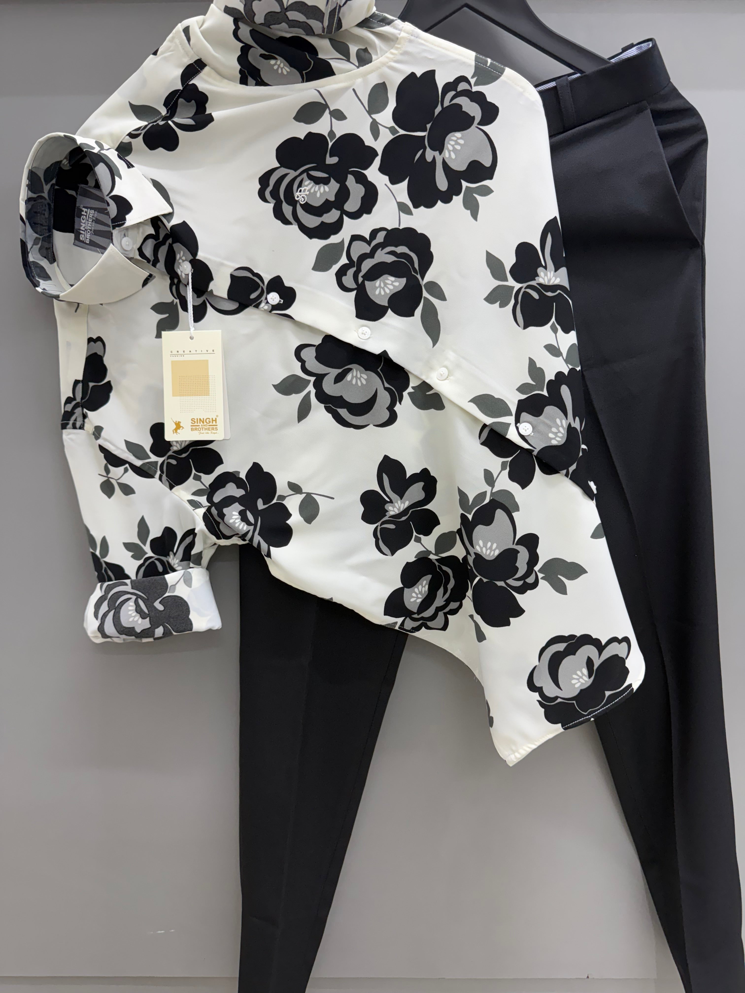 Printed shirt with Pant