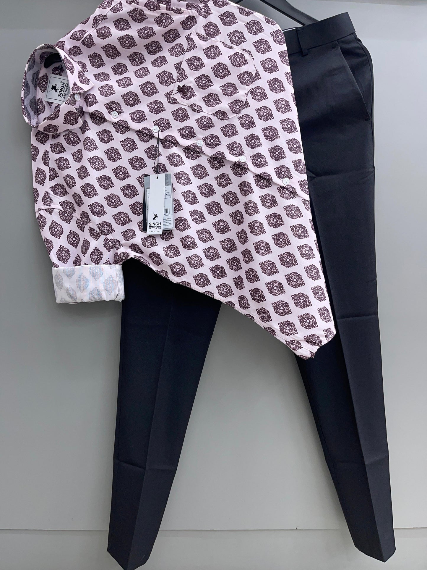 Printed Shirt with Trouser Pant (Combo)