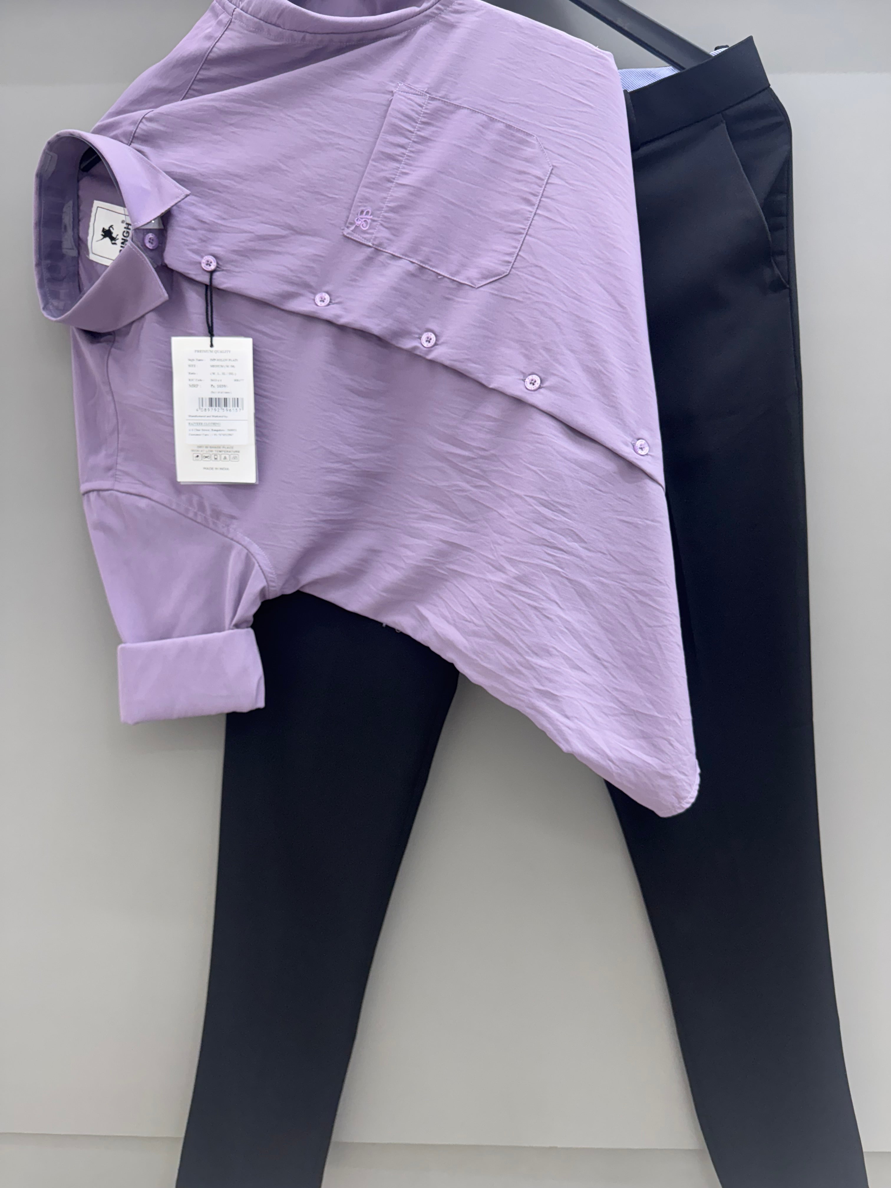 Imp paper Nylon Shirt With Trouser pant