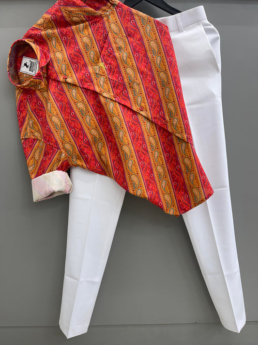 Printed Shirt with Trouser Pant (Combo)
