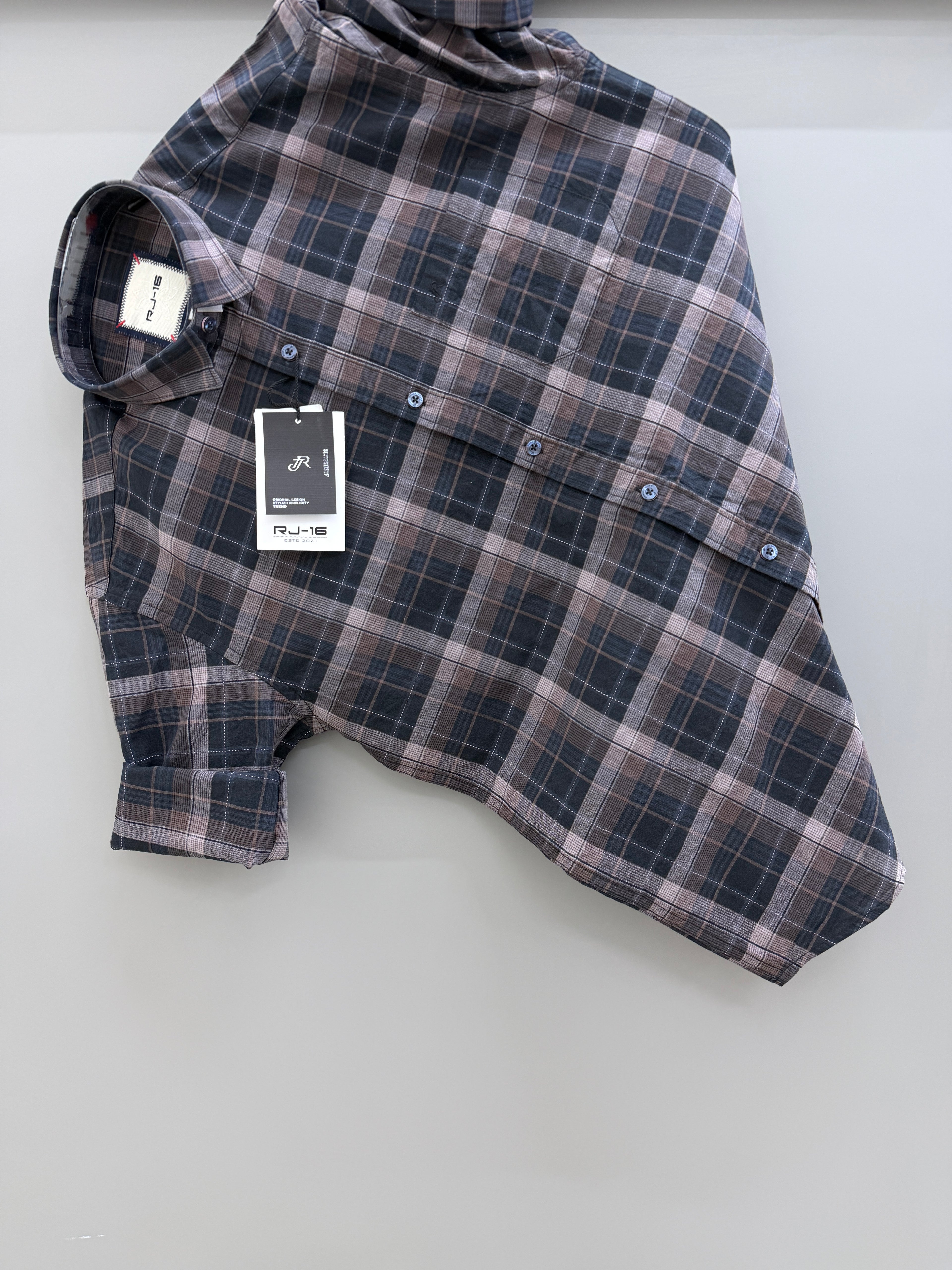Heavy oxford Check Shirt