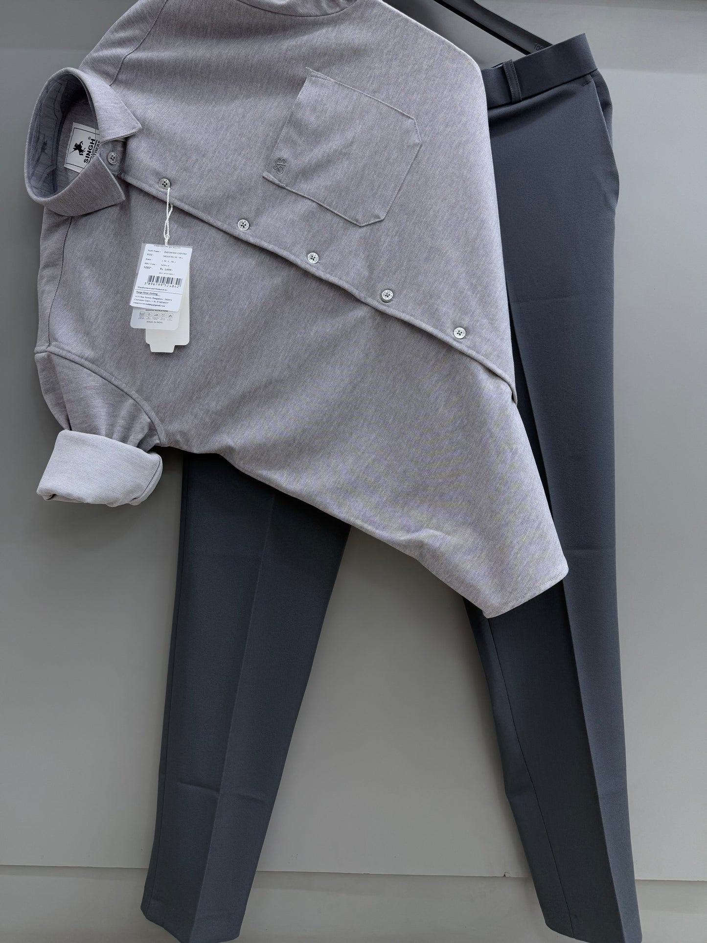 Imported Oxford Shirt With Trouser (Combo)
