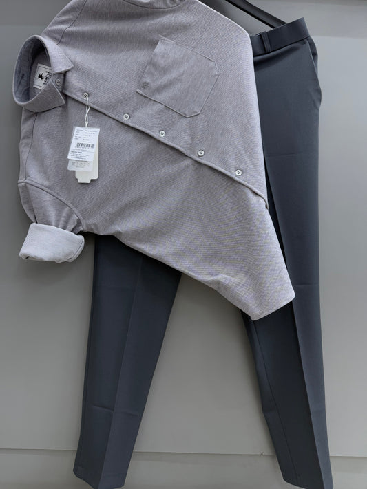 Imported Oxford Shirt With Trouser (Combo)