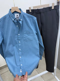 Cotton Oxford Shirt With Formal Pant