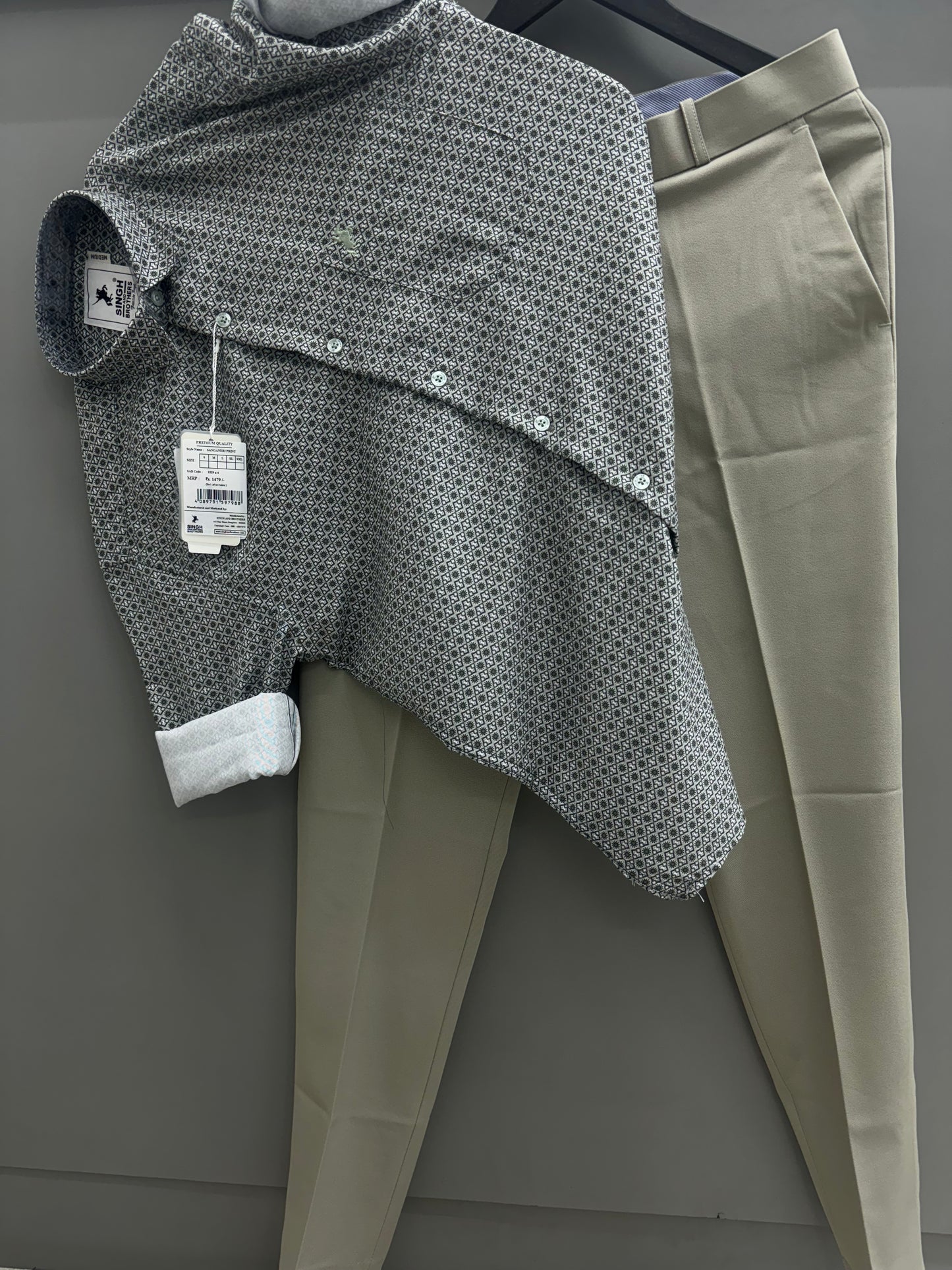 Printed Shirt with Trouser Pant (Combo)