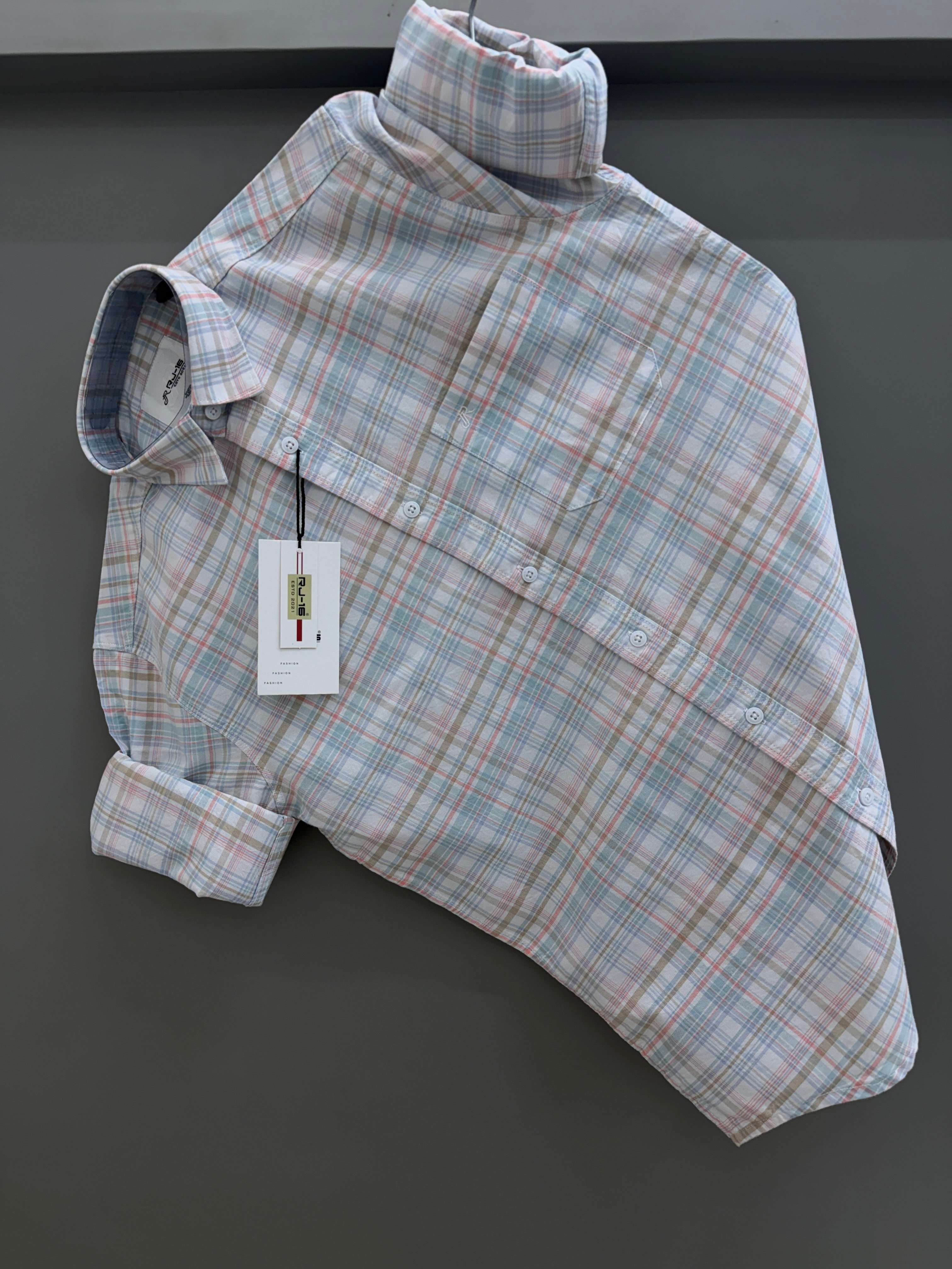 Heavy Oxford check Shirt