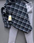 Checks shirt with pant