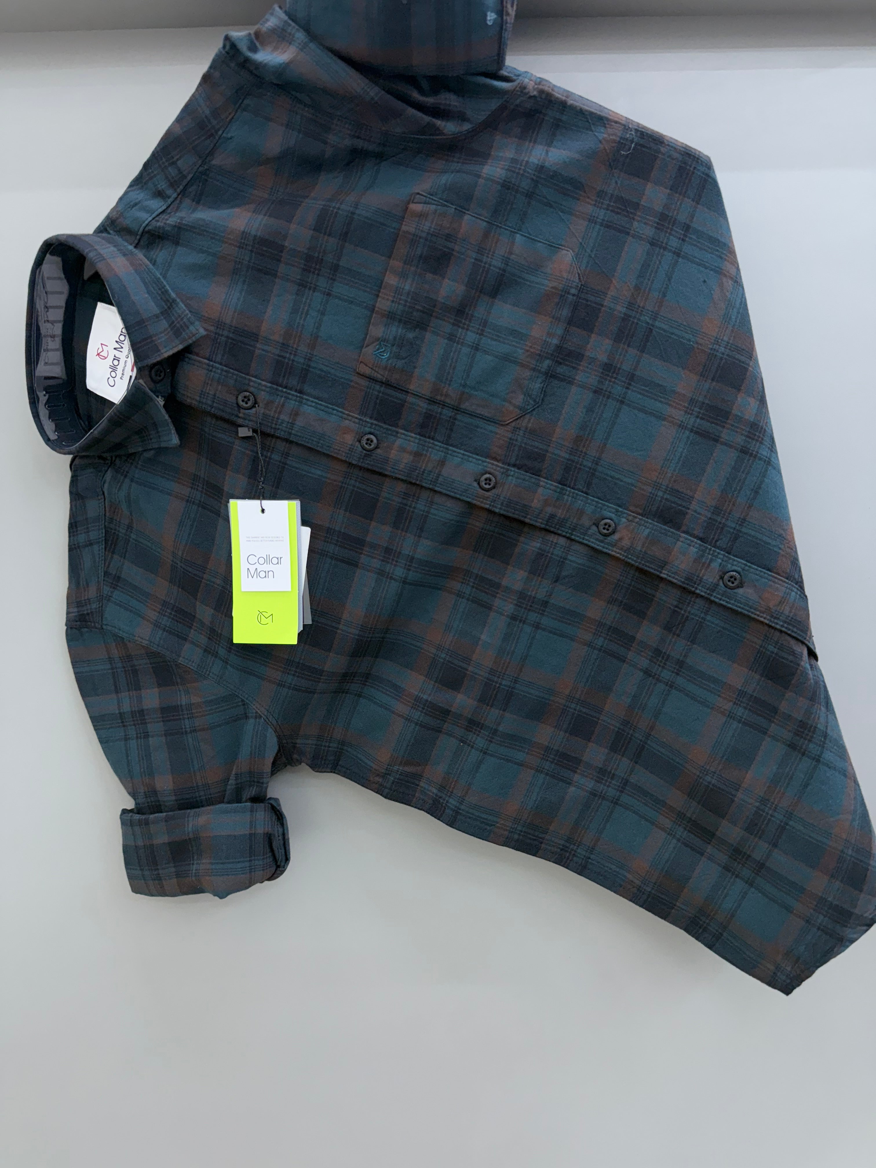 Heavy oxford Checks Shirt