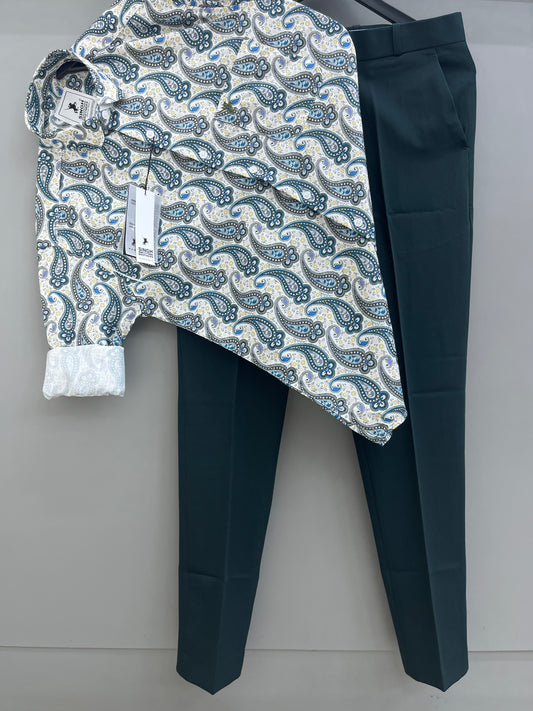 Printed Shirt with Trouser Pant (Combo)