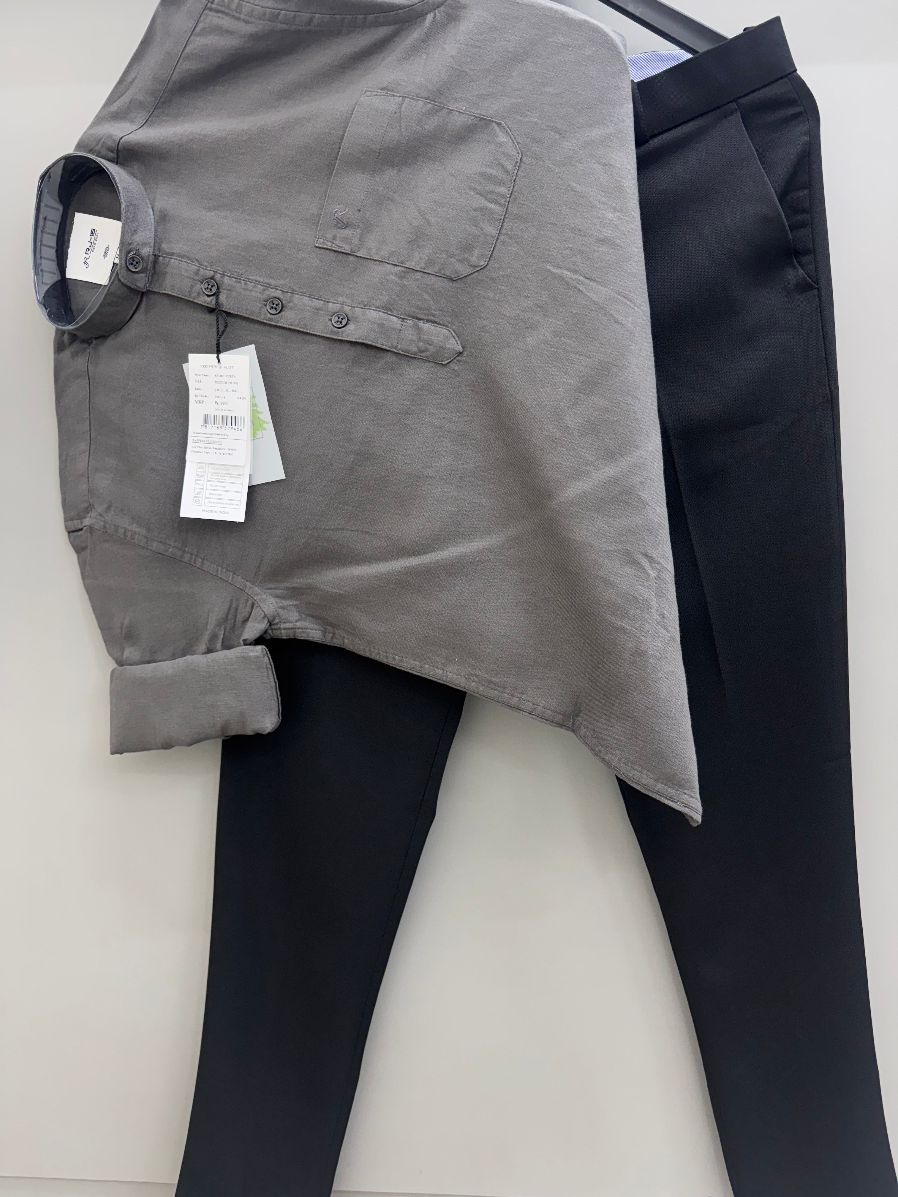 Short kurta With Formal Pant