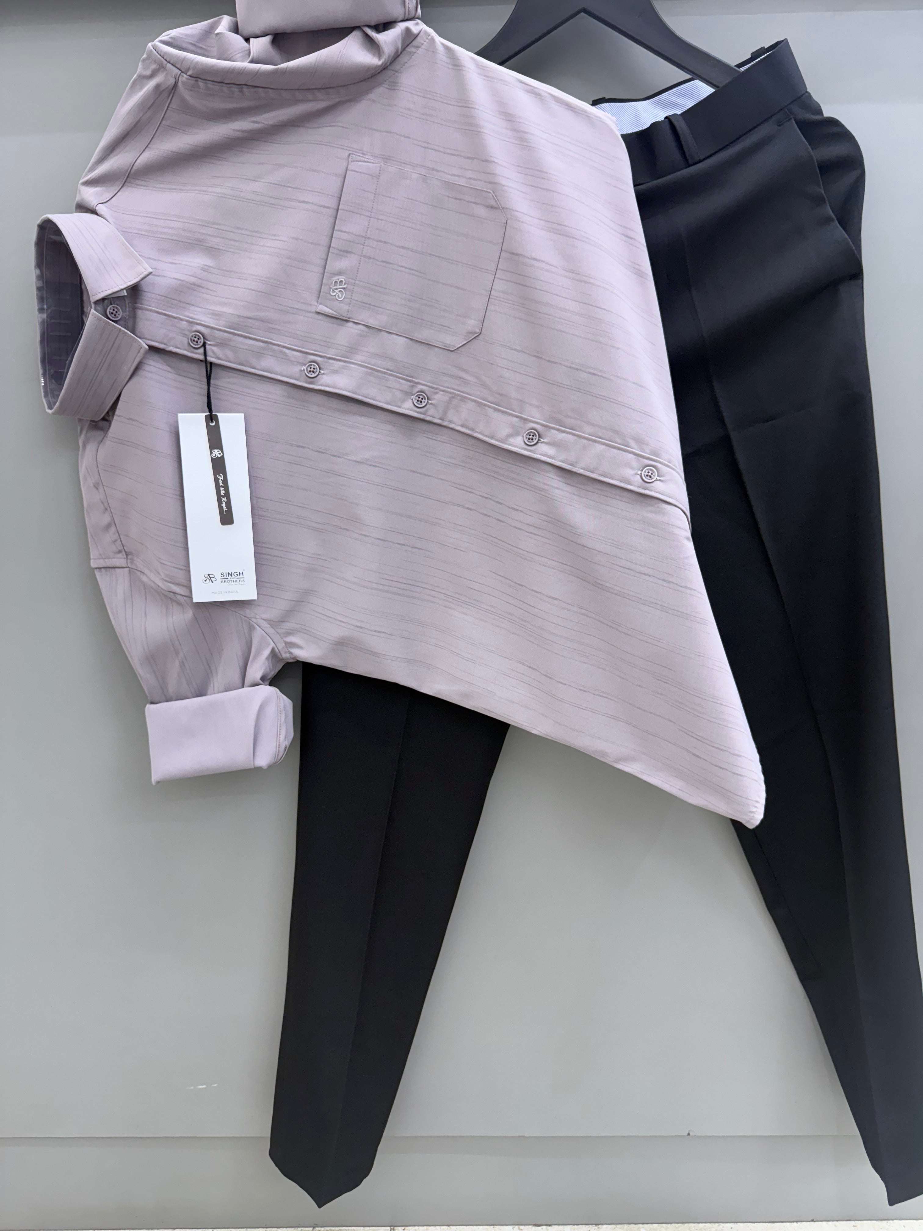 Lycra Shirt With Trouser pant