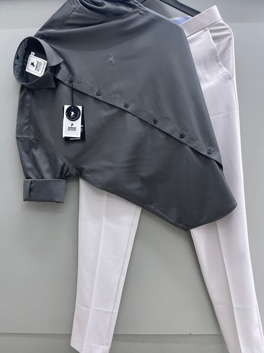 Partywear Shirt With Trouser (Combo)