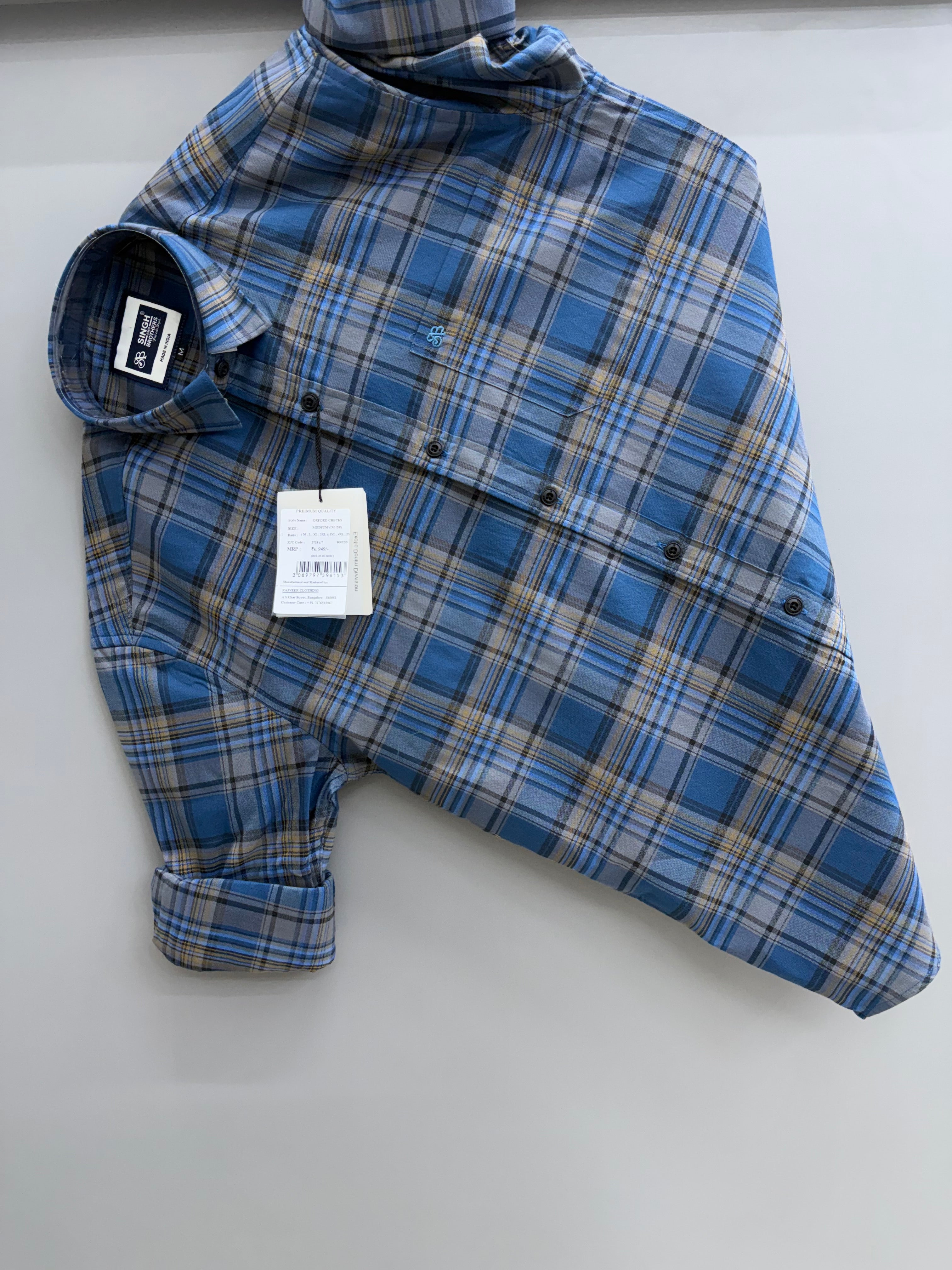 Oxford Check Shirt - 04012026