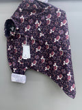 printed shirt purple elephant