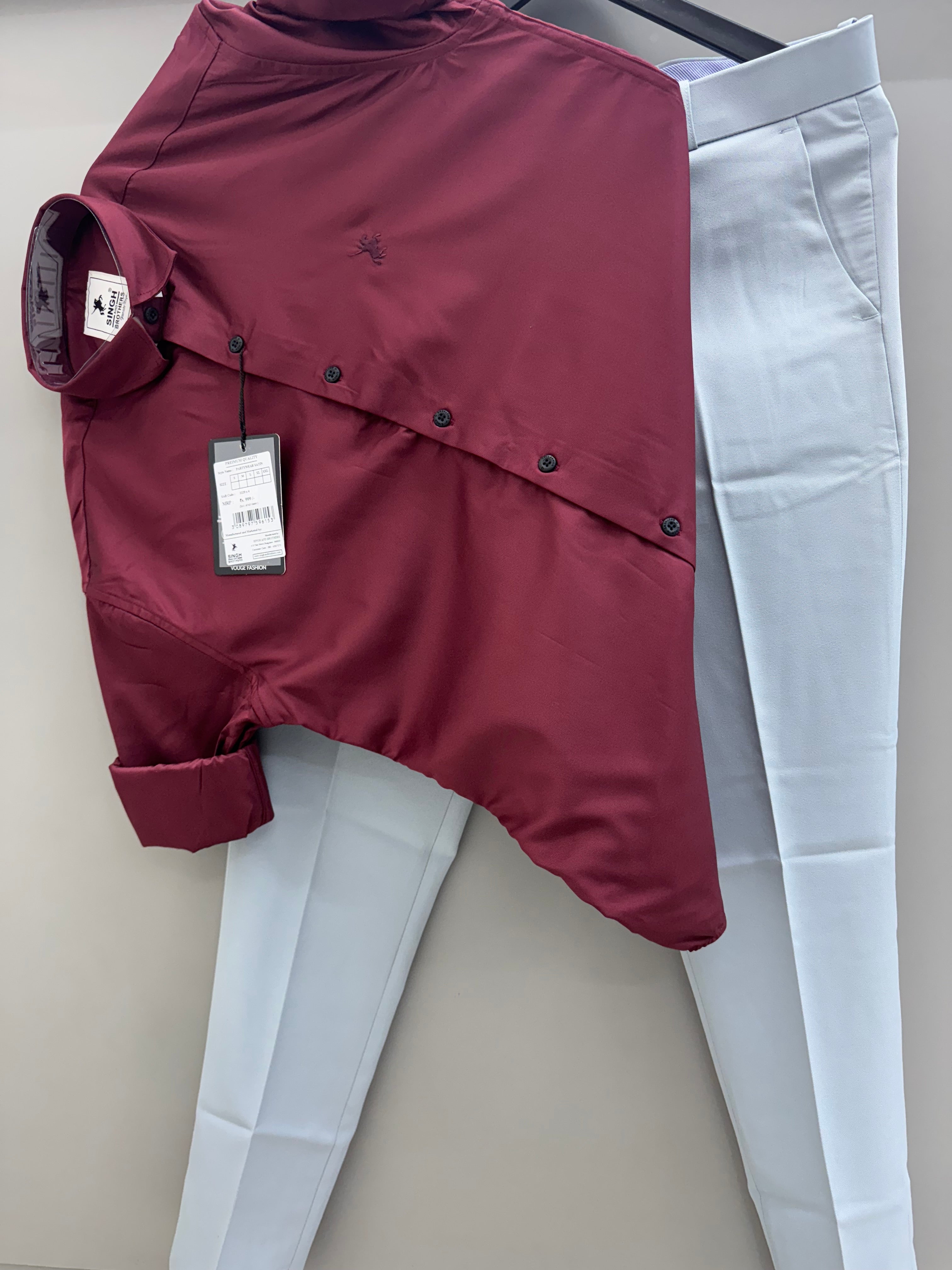 Partywear With Formal Pant