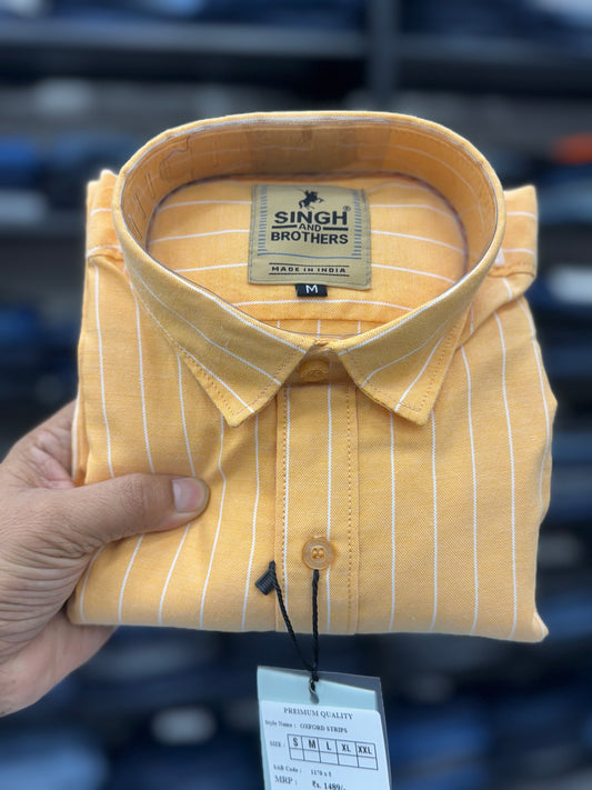 Oxford Strip Shirt