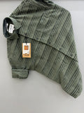 Imported jacquard green shirt