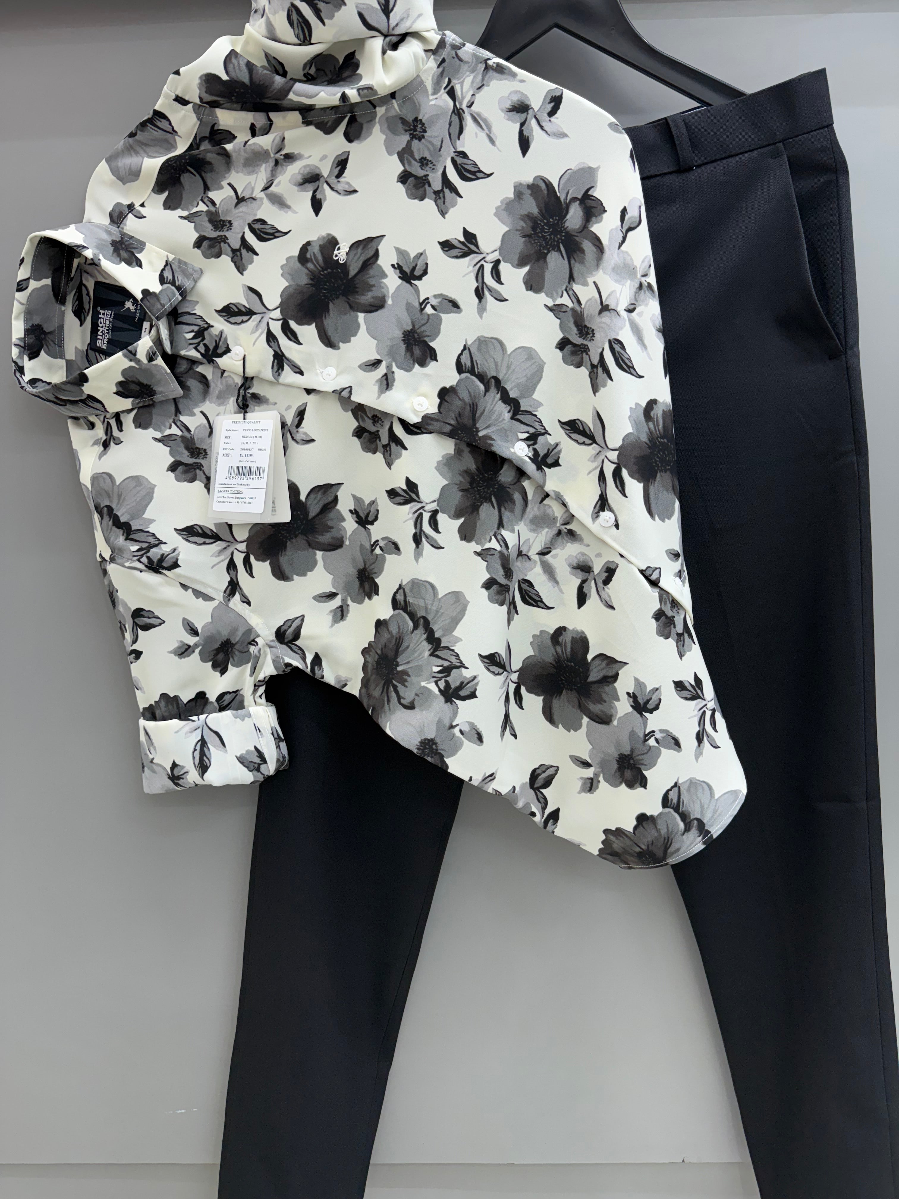 Printed shirt with Pant