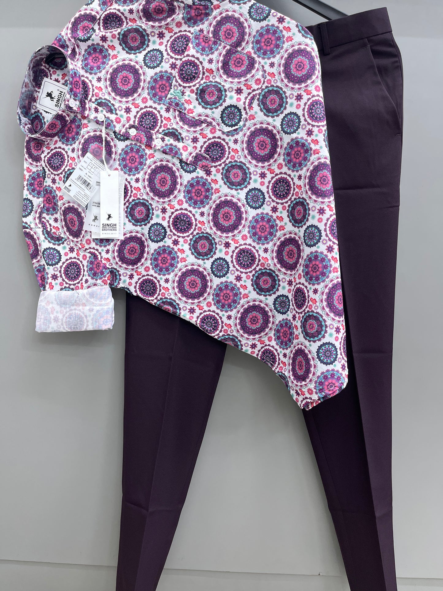 Printed kurta with Trouser Pant (Combo)