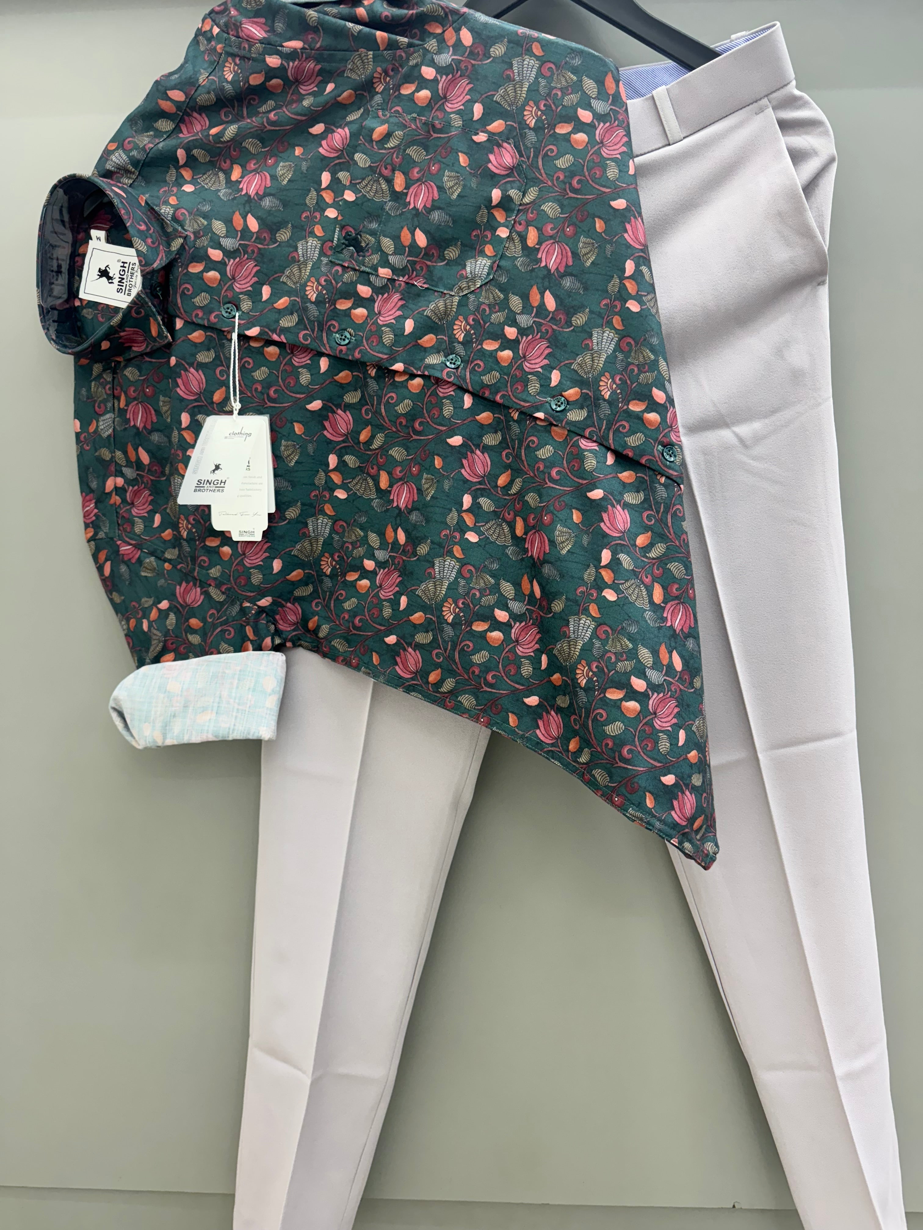 Printed shirt with Pant