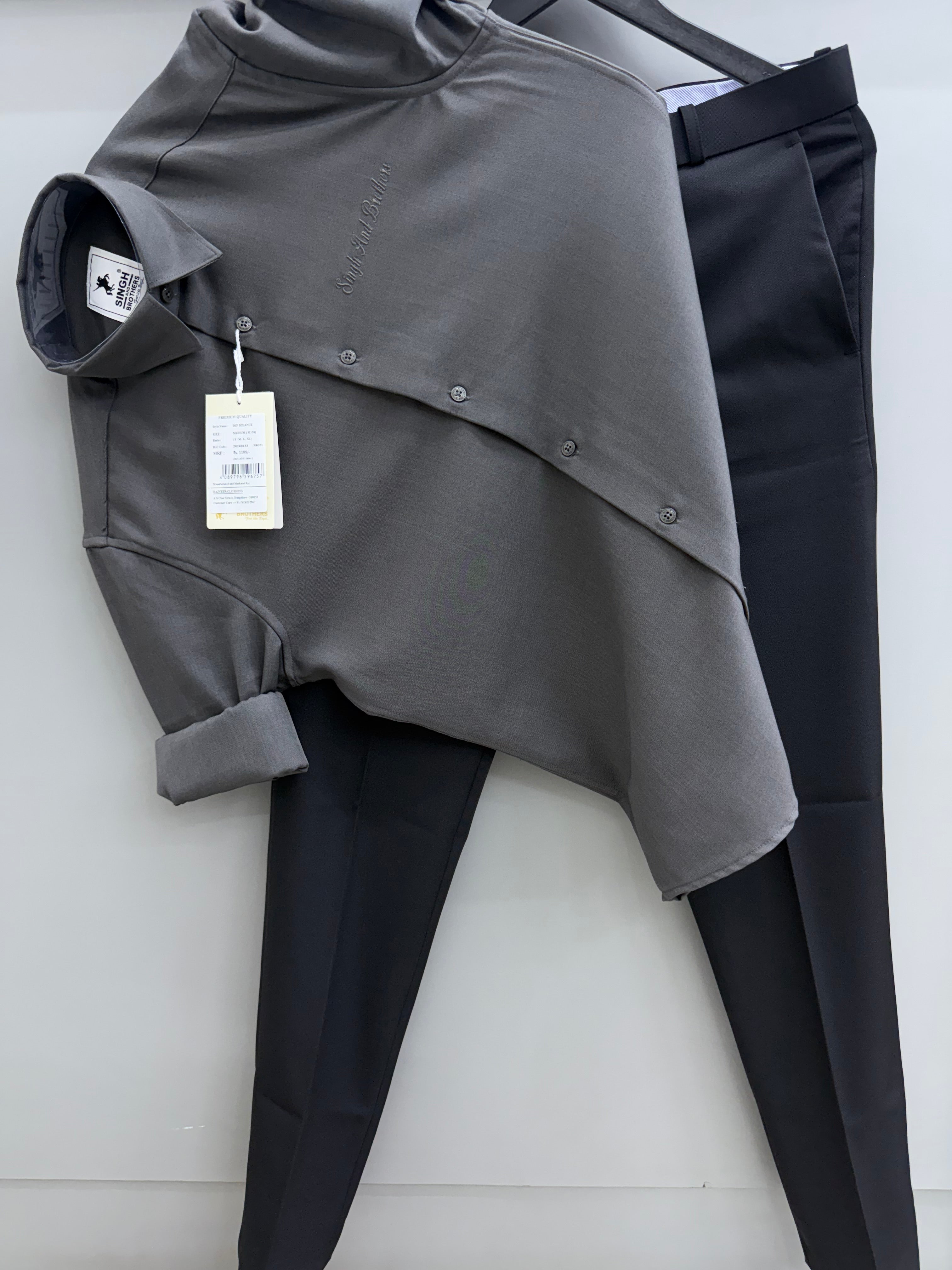 Imp milance Shirt With Formal Pant