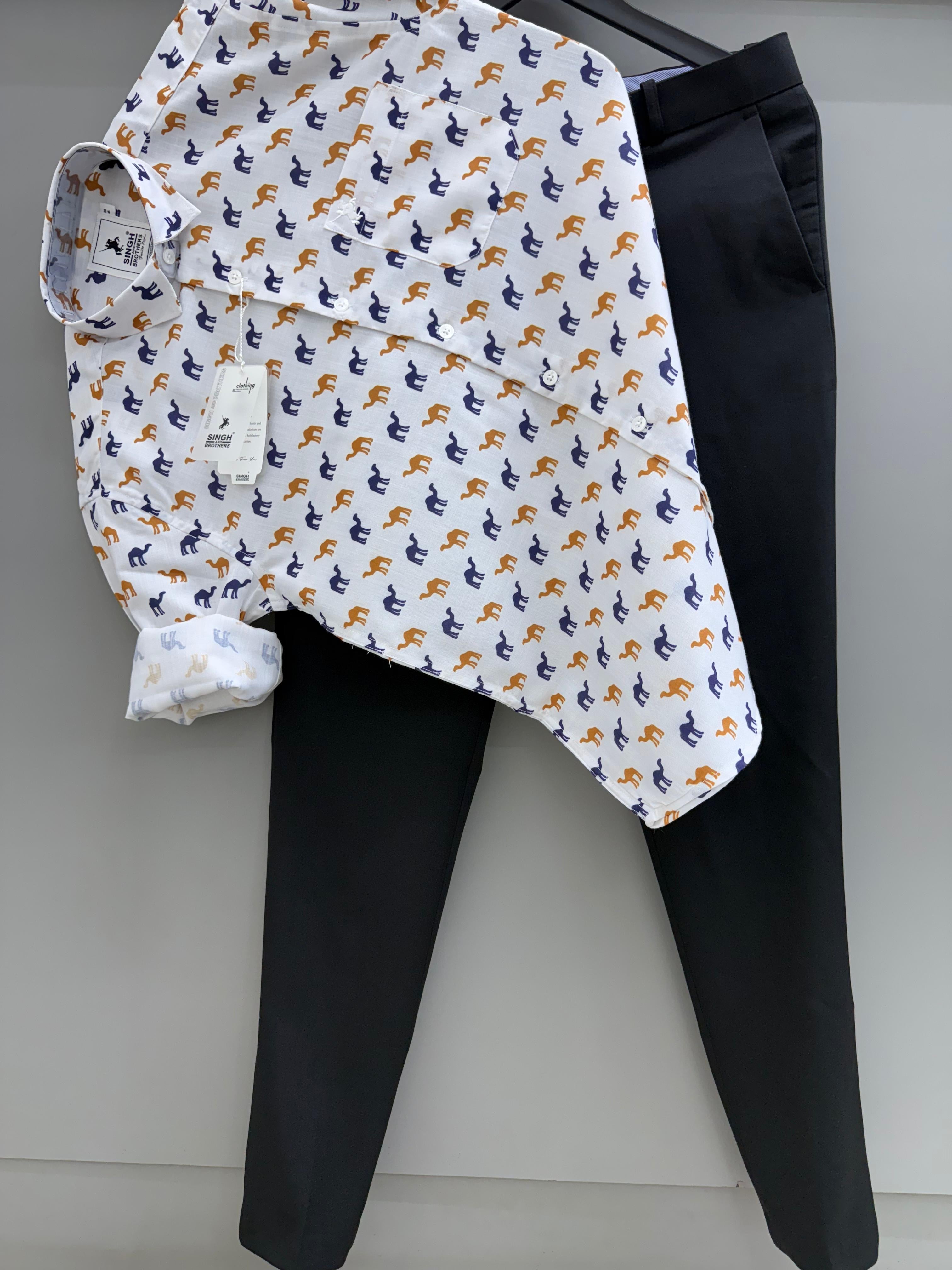 Printed shirt with Pant